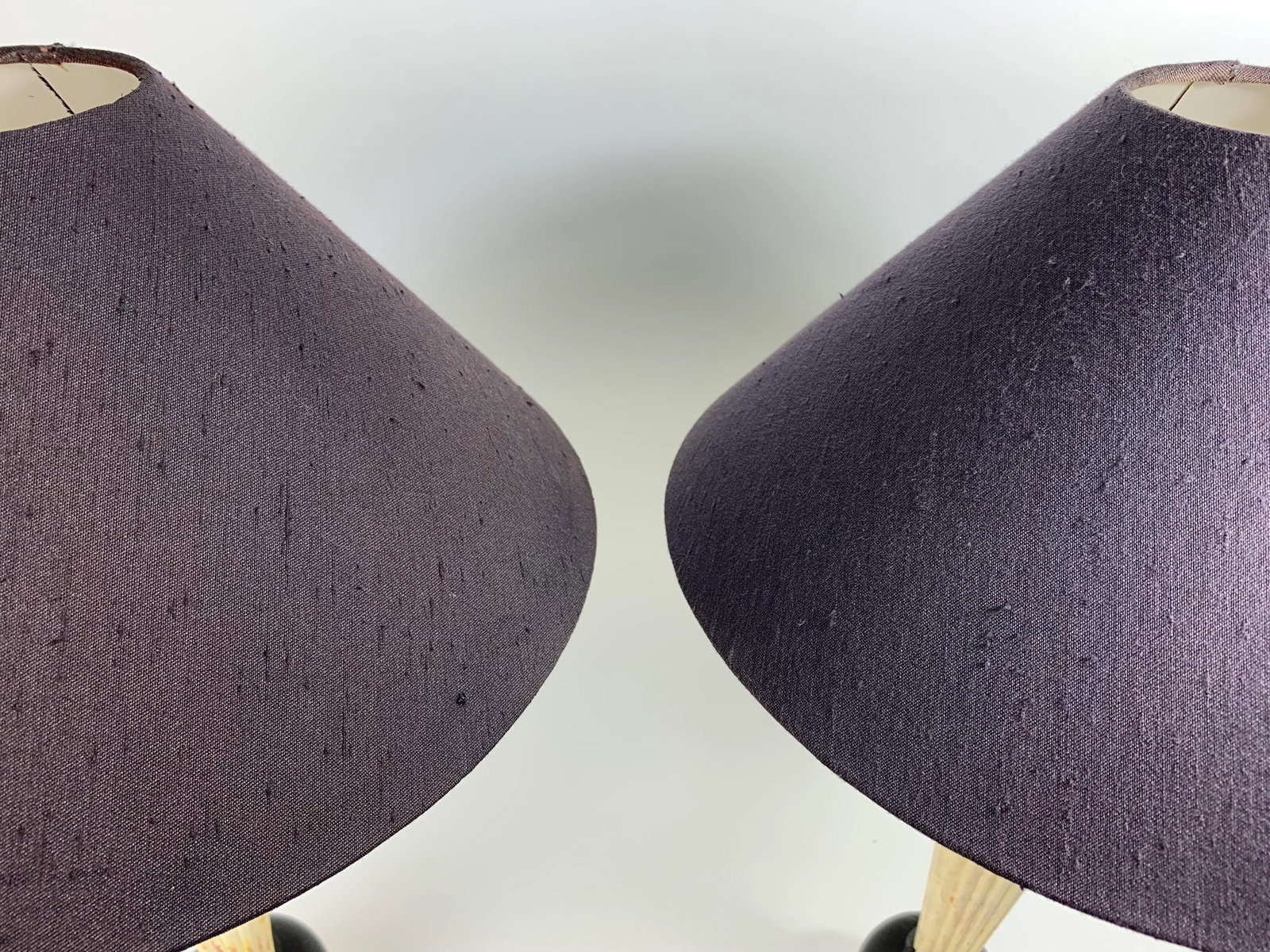 1980s Ethan Allen Postmodern Memphis Style Lamps - a Pair - 9