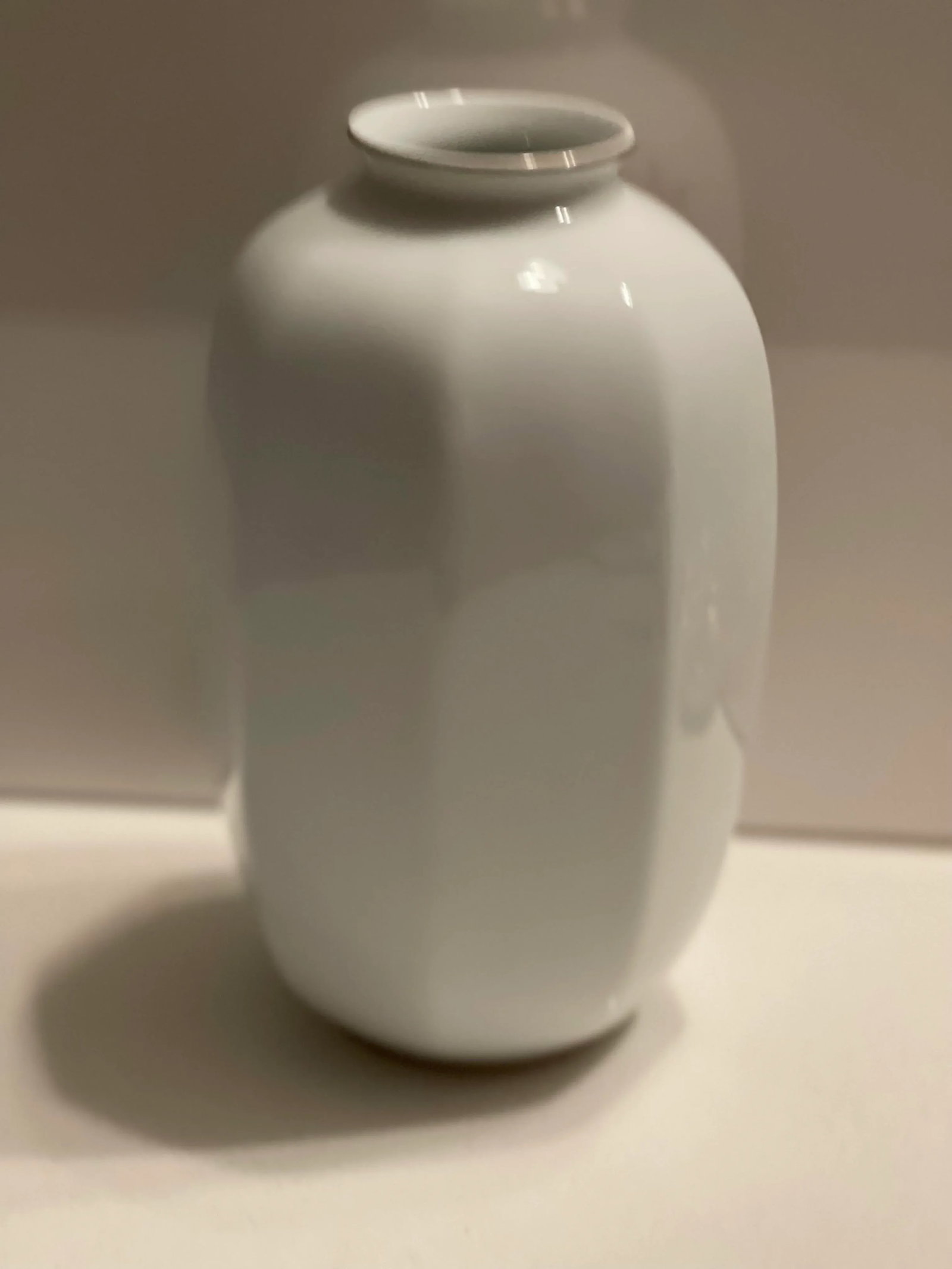 Late 19th Century Arita Ware Japan Fukagawa Porcelain Vase With Gold-Tinted Leaves, Stamped - 4