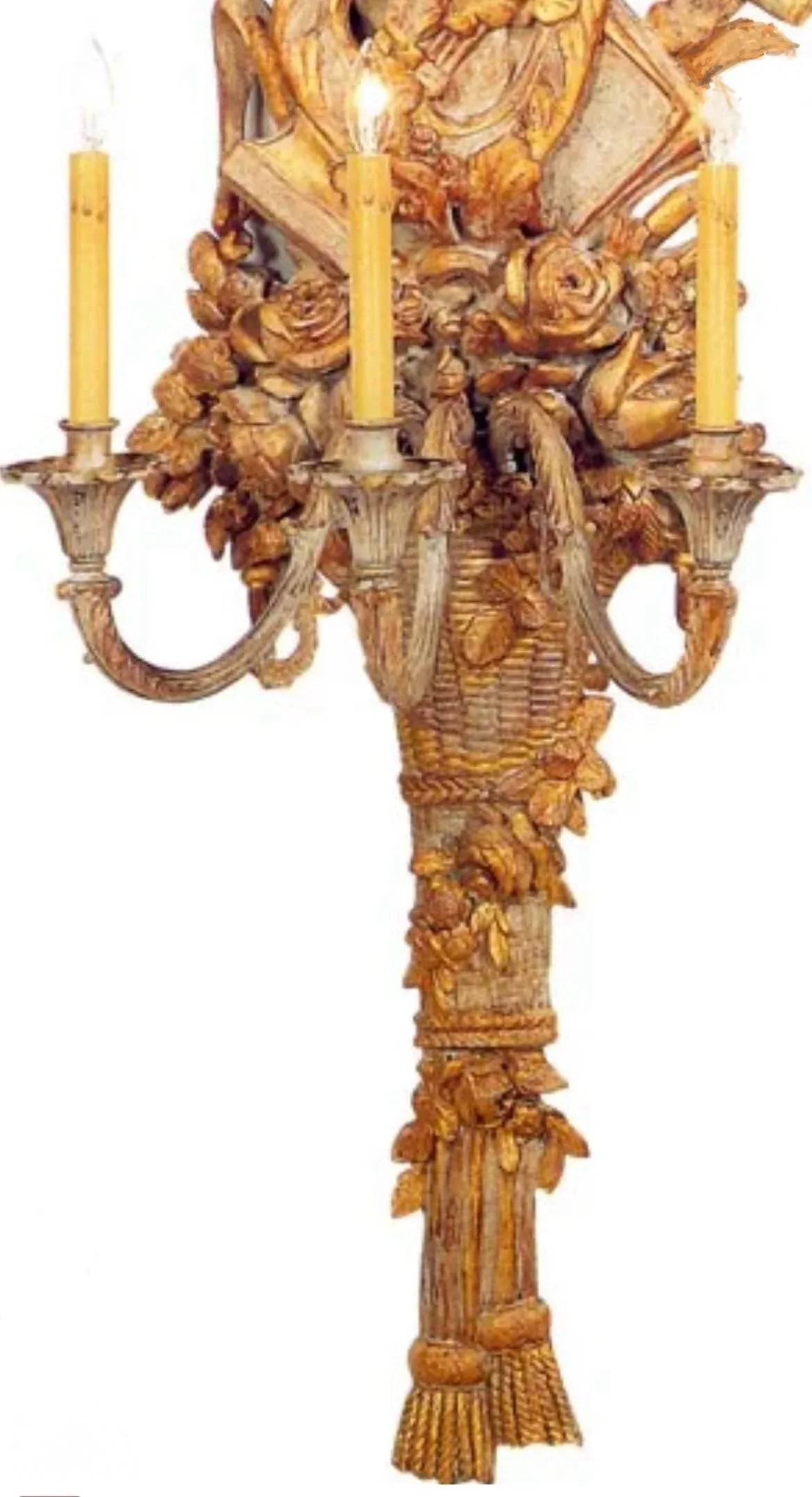 Rosecliff Theatrical Sconces- Set of 2 - 4