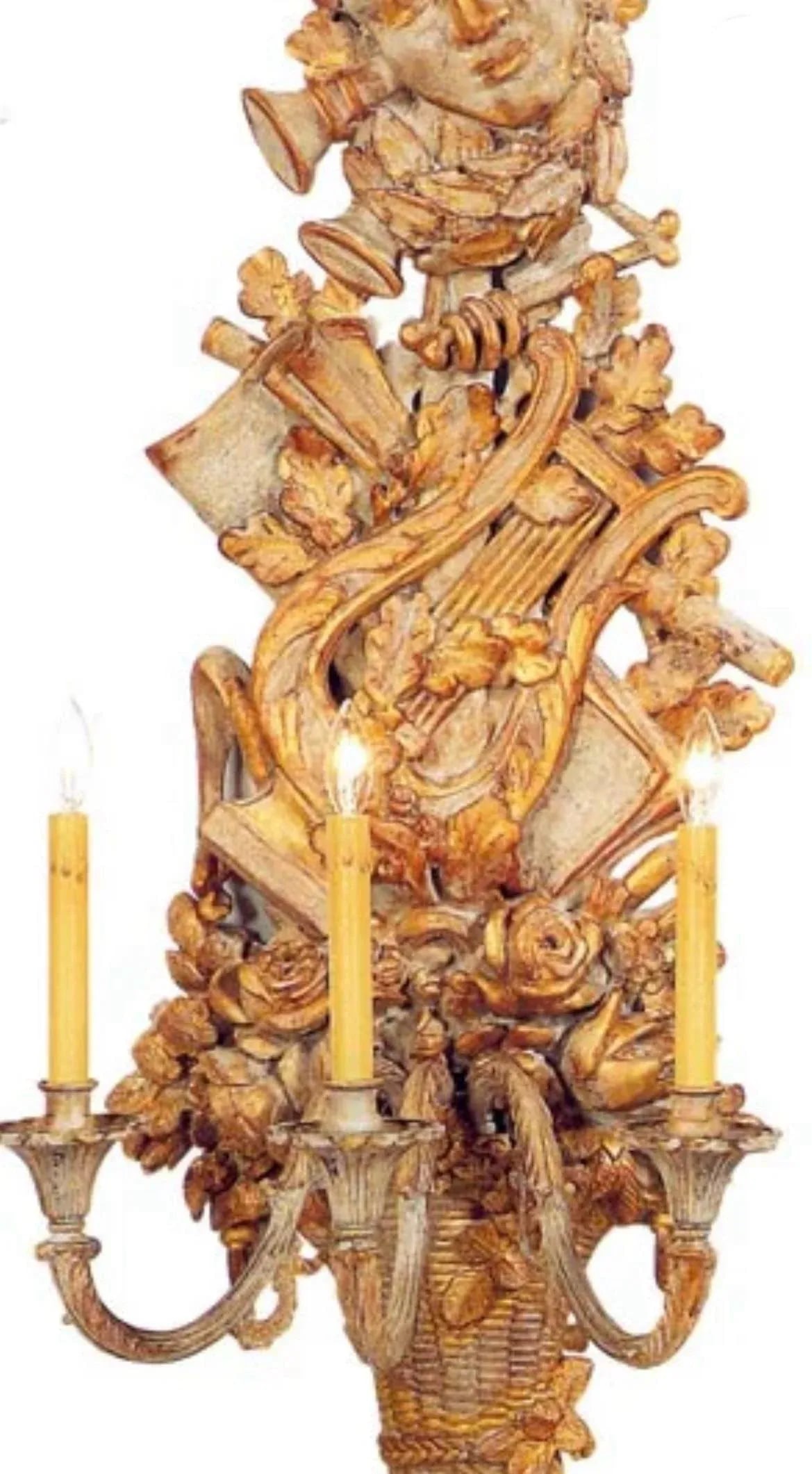 Rosecliff Theatrical Sconces- Set of 2 - 6
