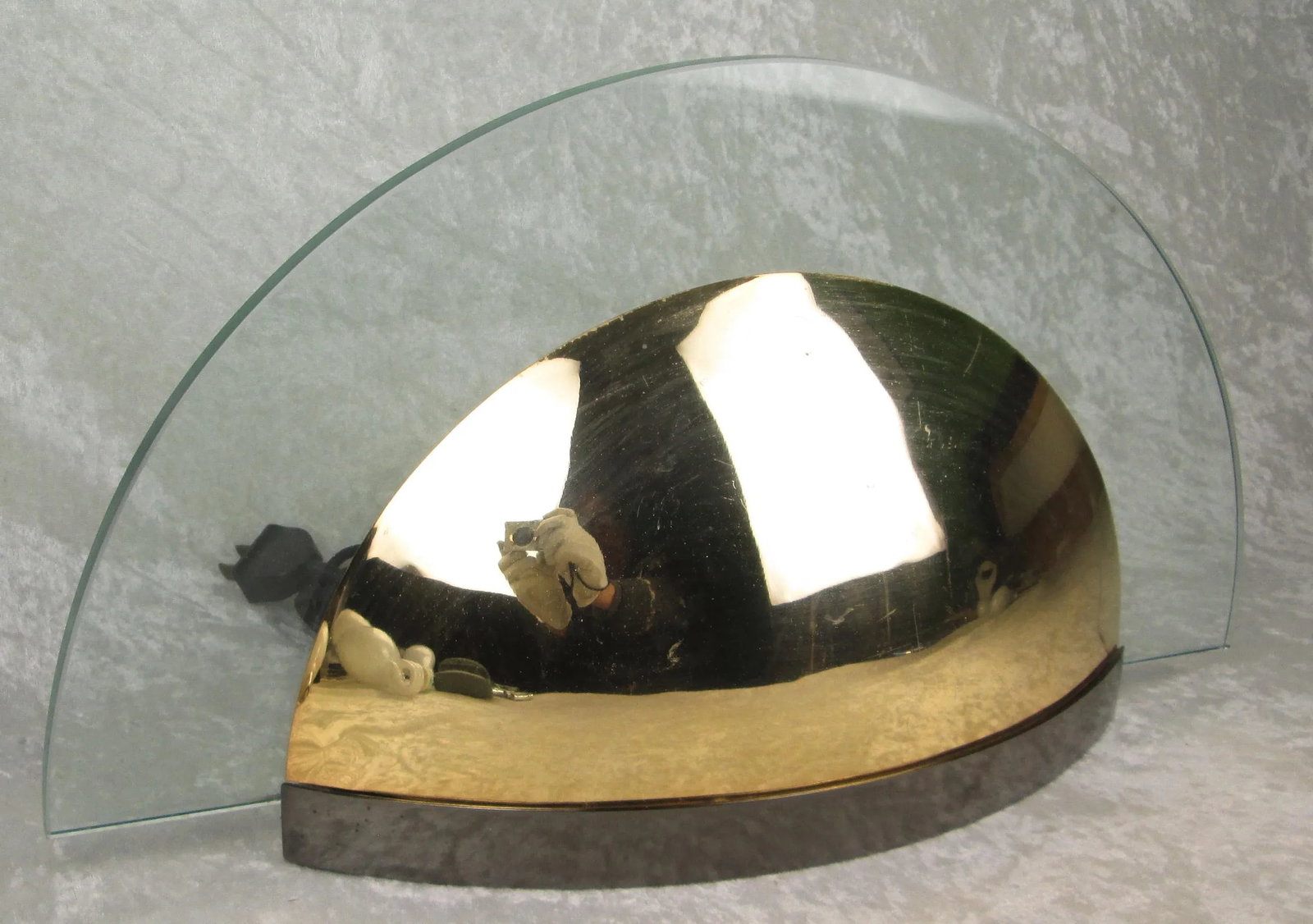 Vintage Relco Hollywood Regency Table Lamp Murano Italy - 2