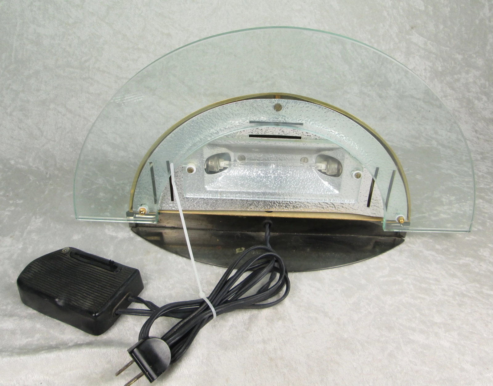 Vintage Relco Hollywood Regency Table Lamp Murano Italy - 7