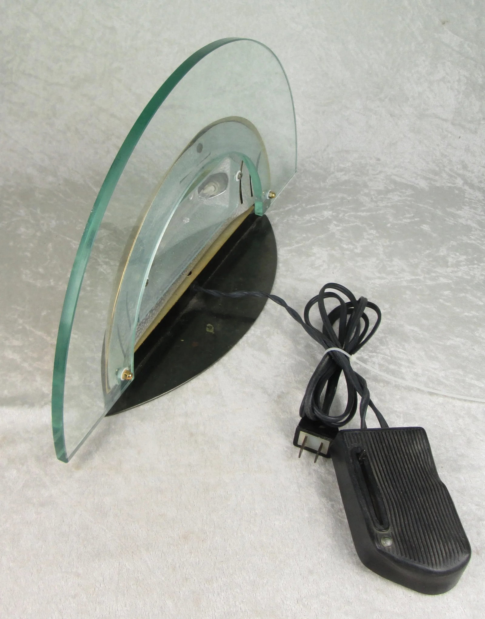 Vintage Relco Hollywood Regency Table Lamp Murano Italy - 8