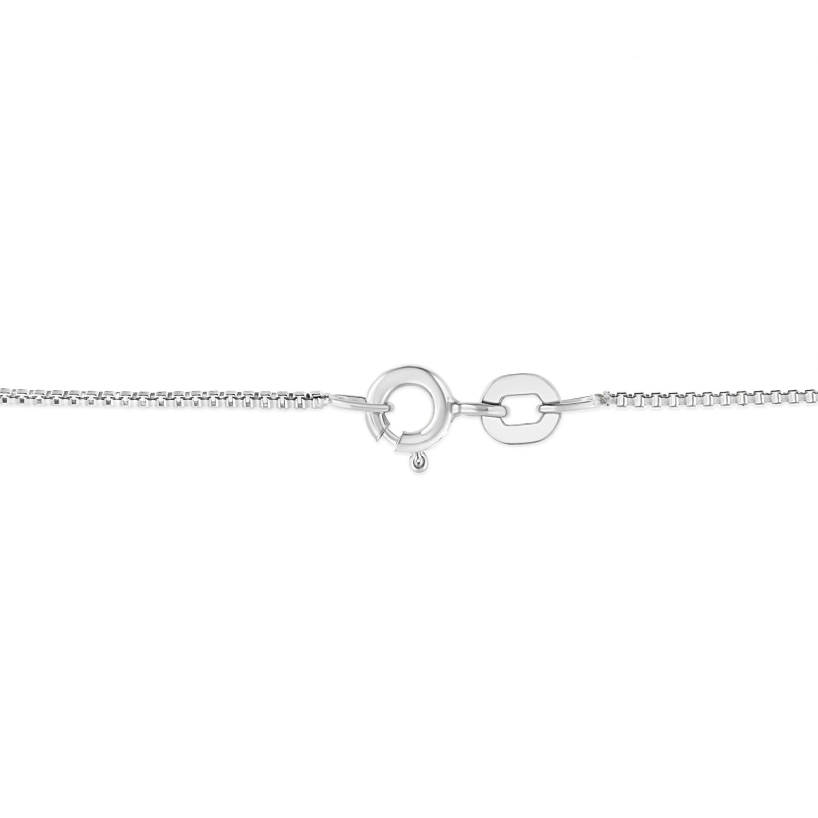 .925 Sterling Silver 1/2 Cttw Prong Set Treated Green Diamond Floral Cluster 18" Pendant Necklace (G - 4