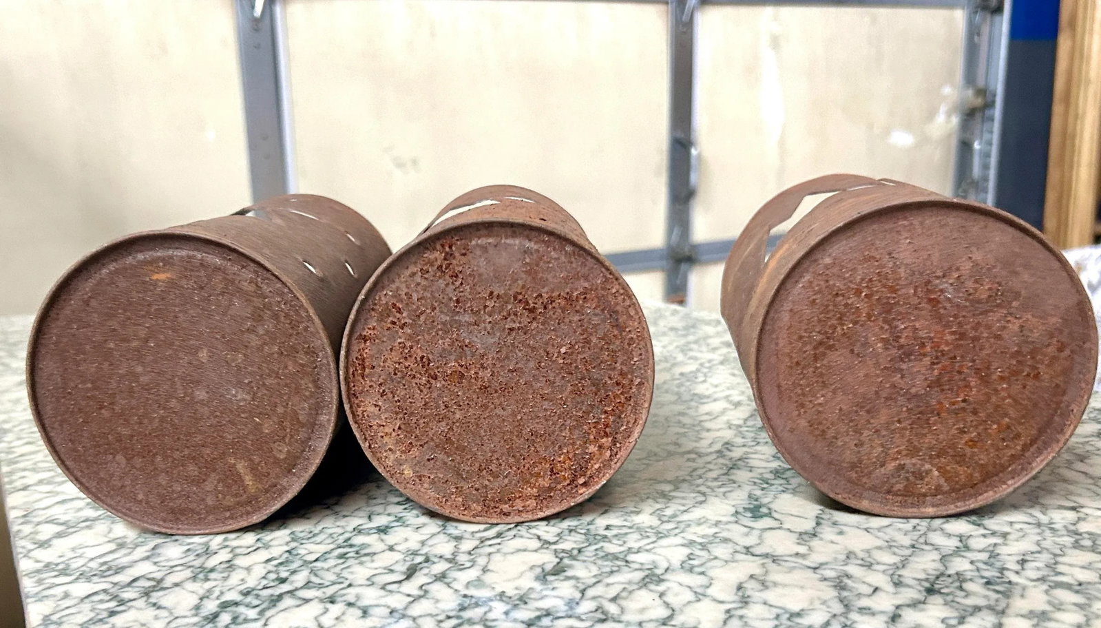 Vintage Rustic Tin Star Votive Candle Holder, Set of Three - 4