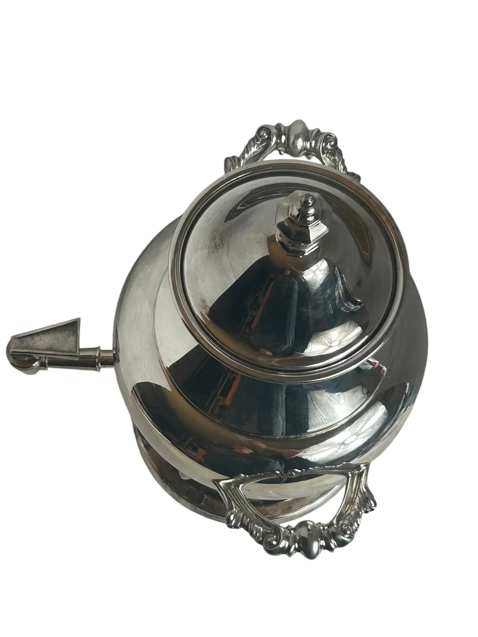 Vintage Tea Urn Primrose Silver Plate Coffee Hot Water Beverage Dispenser - 11