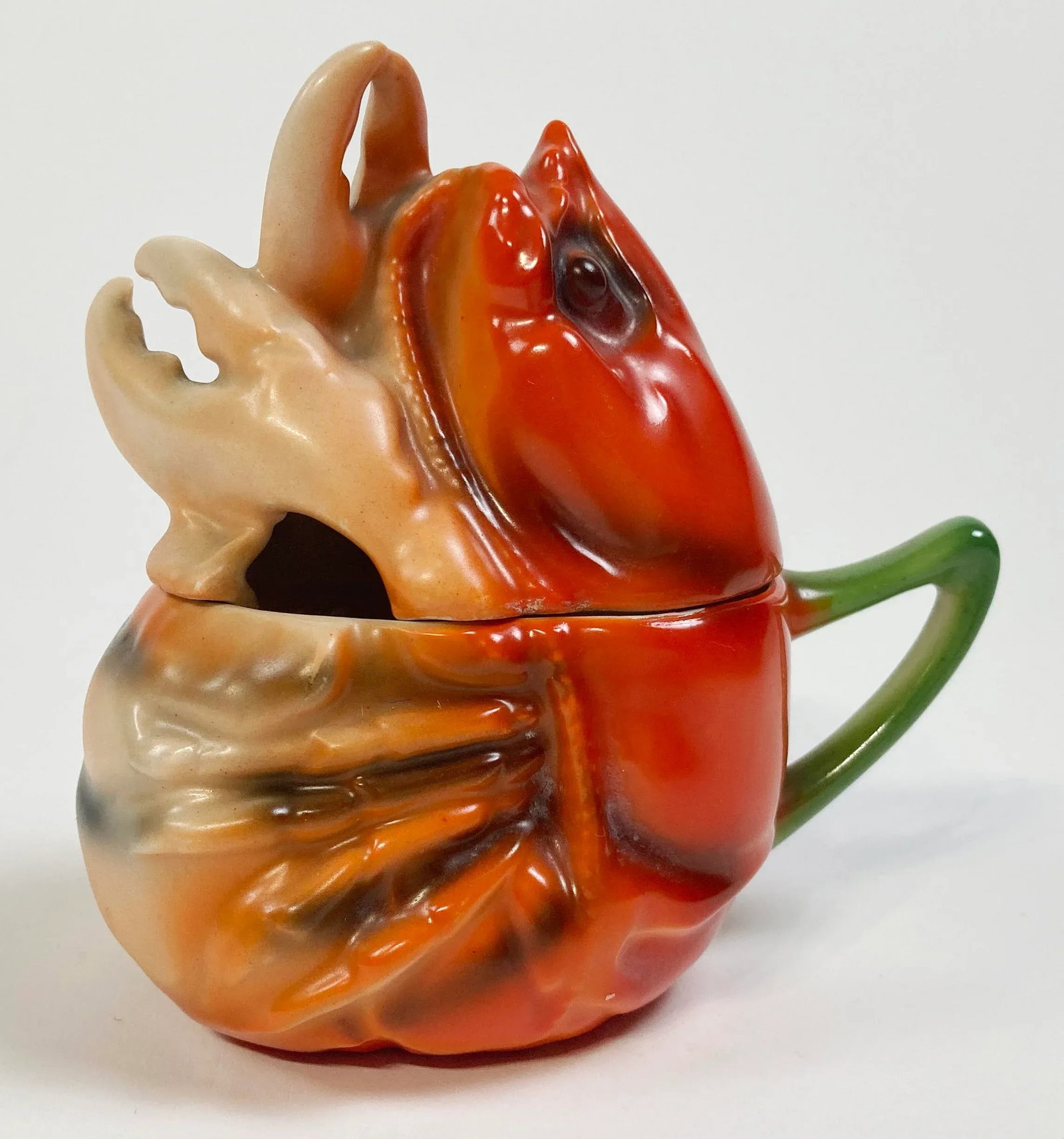 Vintage Royal Bayreuth Ceramic Lobster Creamer Bowl - 2