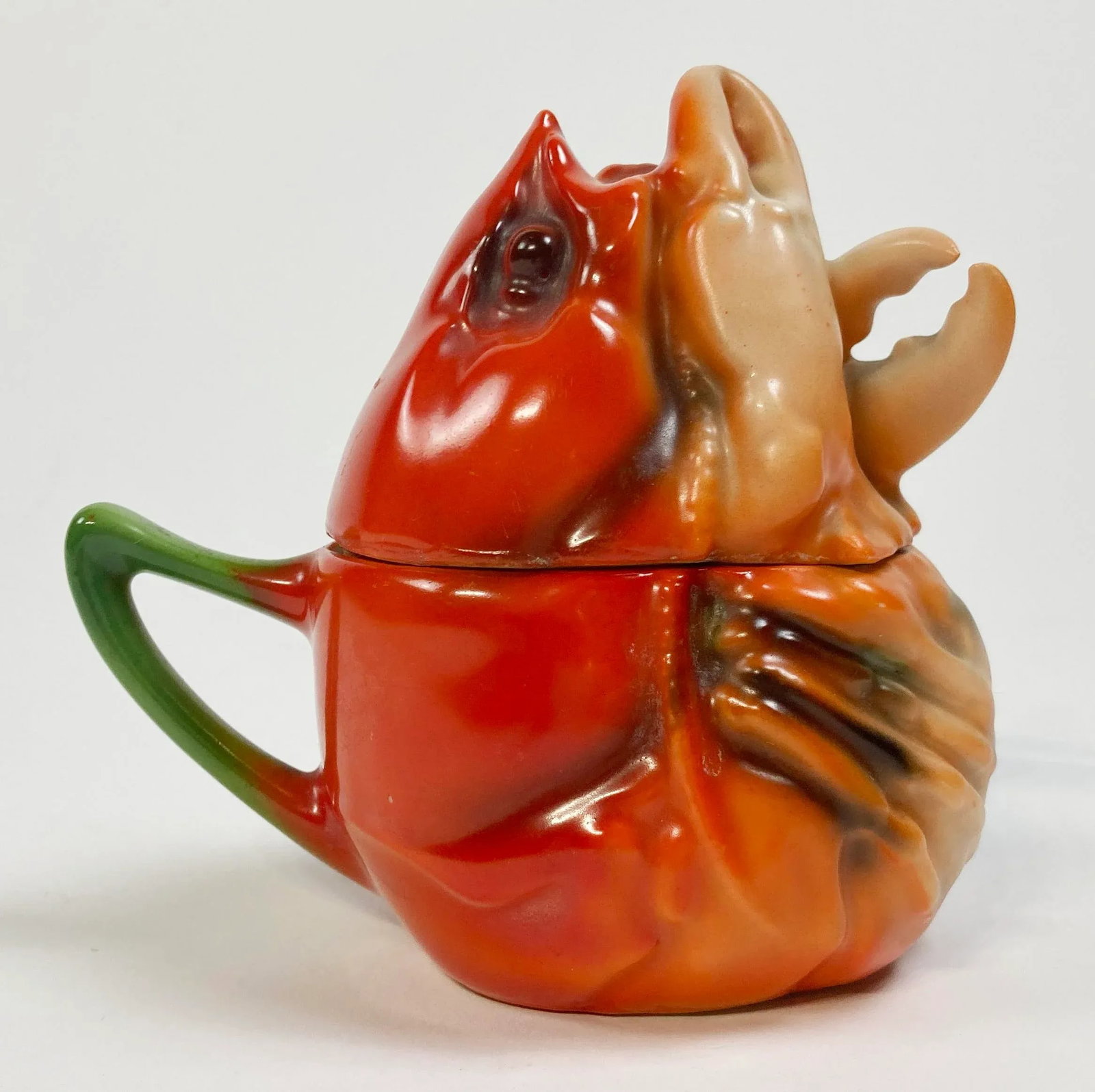 Vintage Royal Bayreuth Ceramic Lobster Creamer Bowl - 4