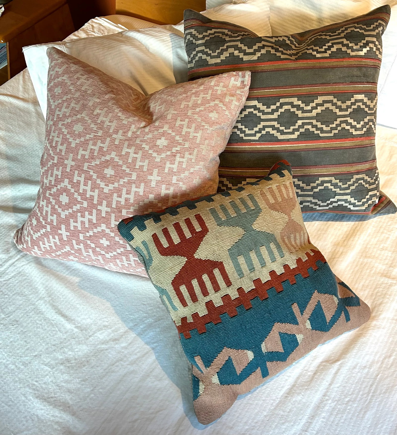 Wool Kilim Decorative Pillow - 6