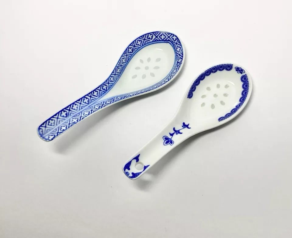 1970s Tienshan "Rice Flower" 42-Piece Porcelain Dinnerware Set - 12