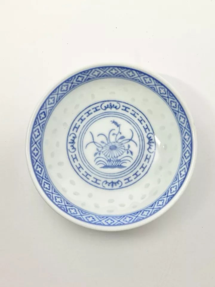 1970s Tienshan "Rice Flower" 42-Piece Porcelain Dinnerware Set - 8