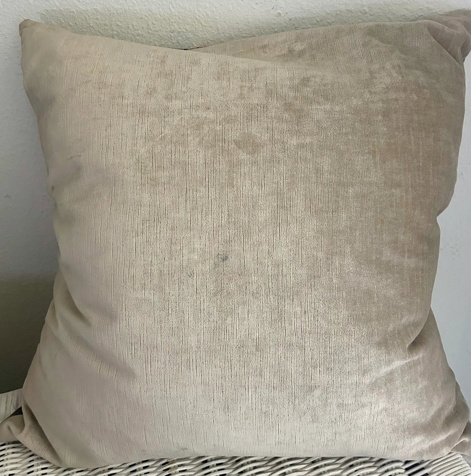 Hand Blocked Velvet Decorative Pillow by Galbraith & Paul - 2