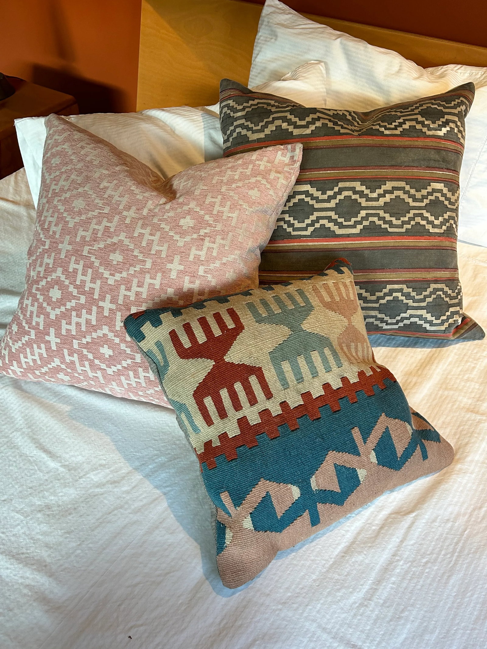 Hand Blocked Velvet Decorative Pillow by Galbraith & Paul - 5