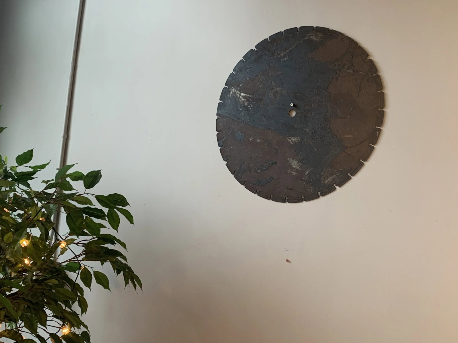 1970s Rustic Metal Sculptural Wall Art - 8