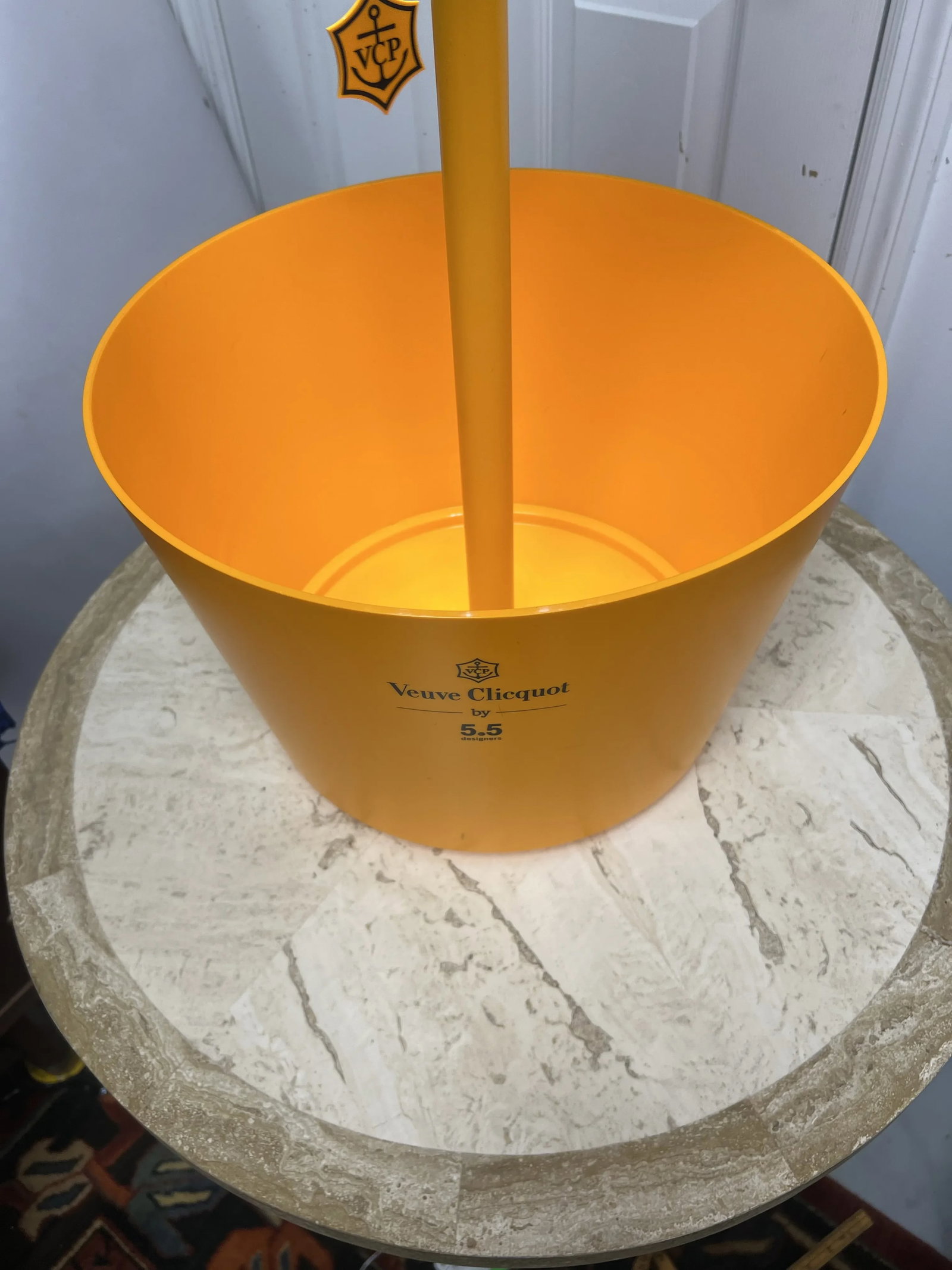 French Veuve Clicquot Ponsardin Champagne Cooler, Ice Bucket With Table Lamp. - 2