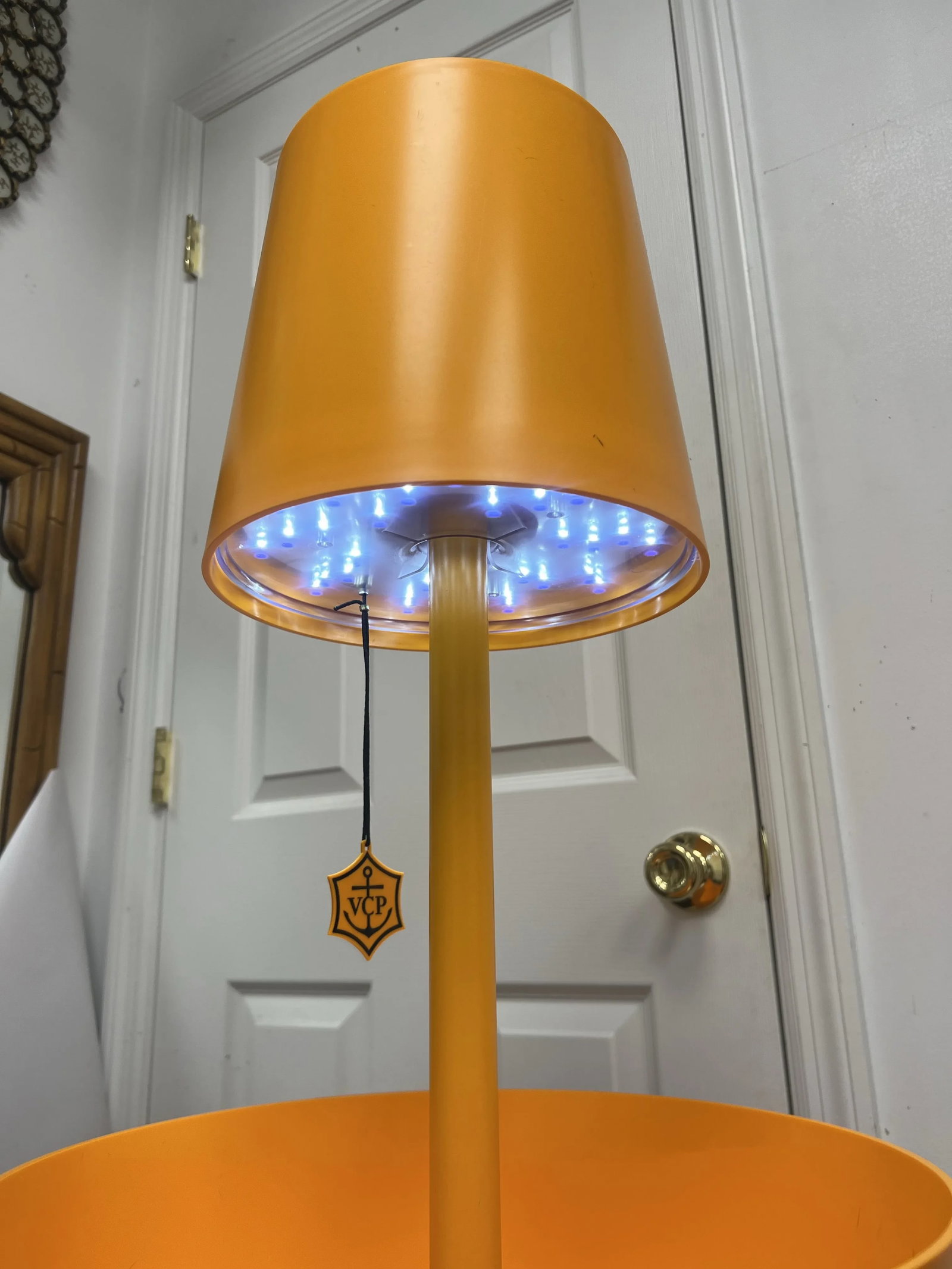 French Veuve Clicquot Ponsardin Champagne Cooler, Ice Bucket With Table Lamp. - 6