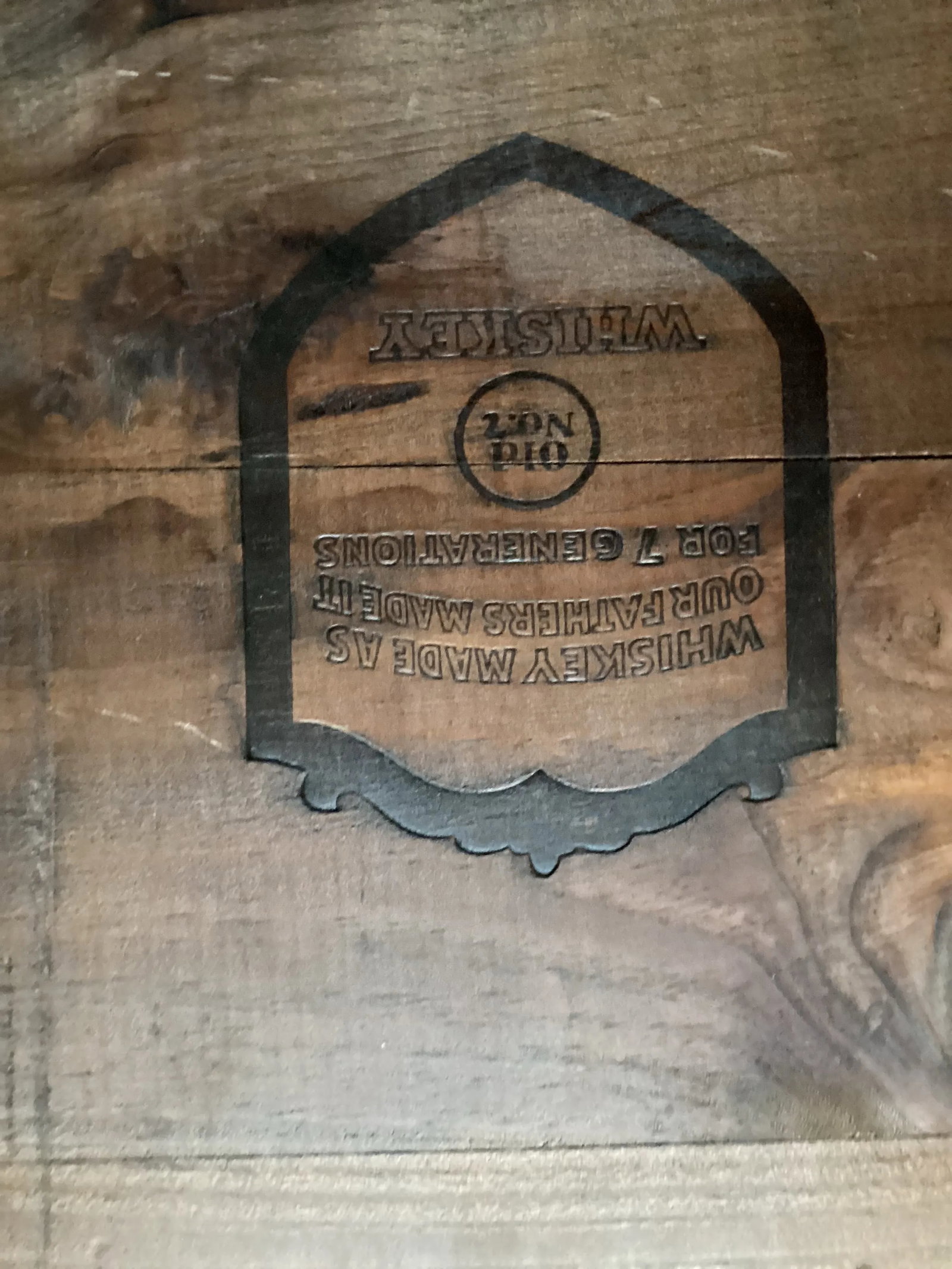 1960s Jack Daniel's Vintage Wooden Box Whiskey Crate - 7