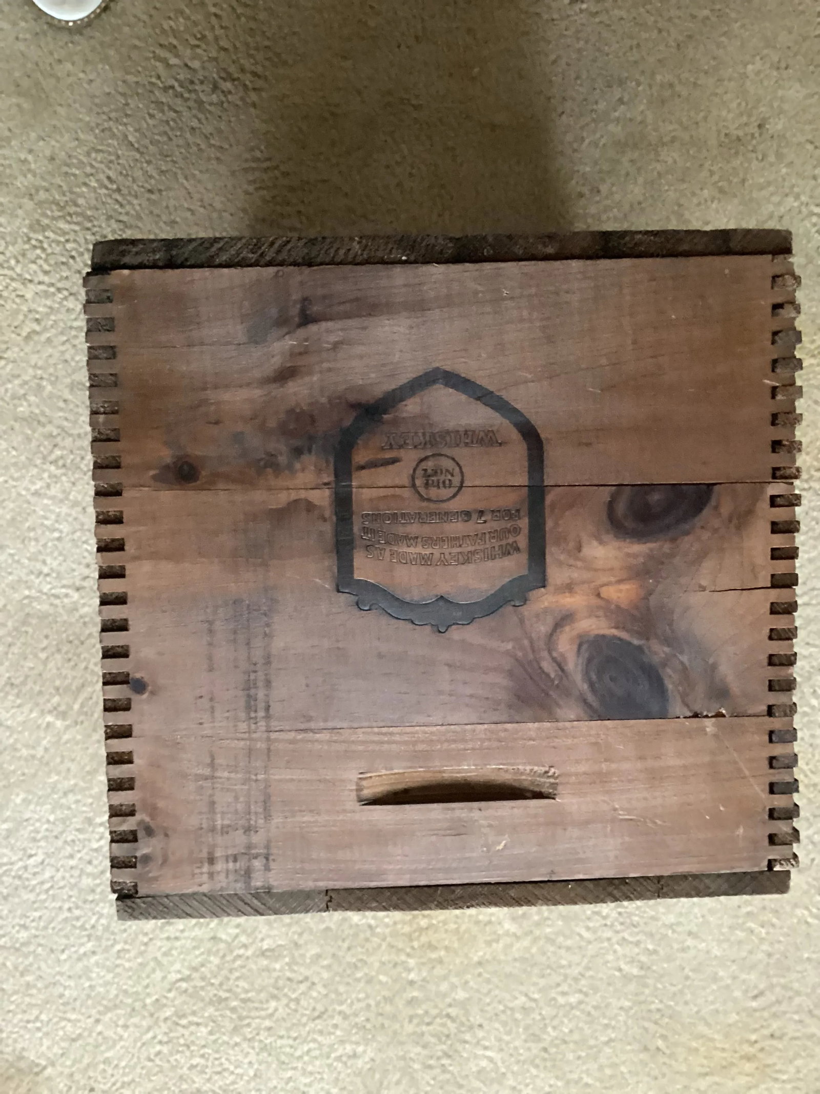 1960s Jack Daniel's Vintage Wooden Box Whiskey Crate - 8