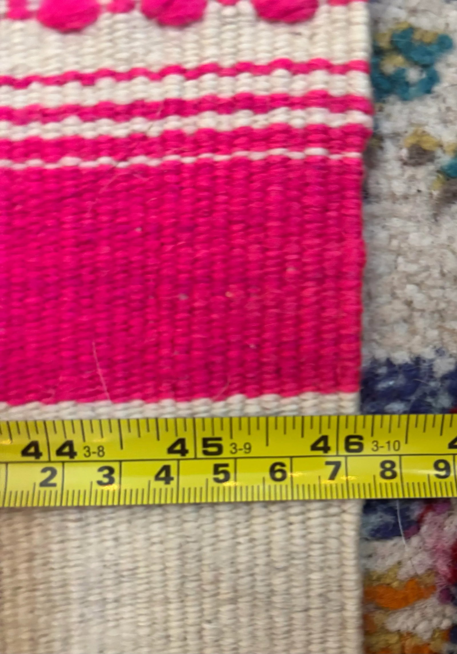 Late 19th/Early 20th Century Saltillo Serape Wearing Blanket - 12