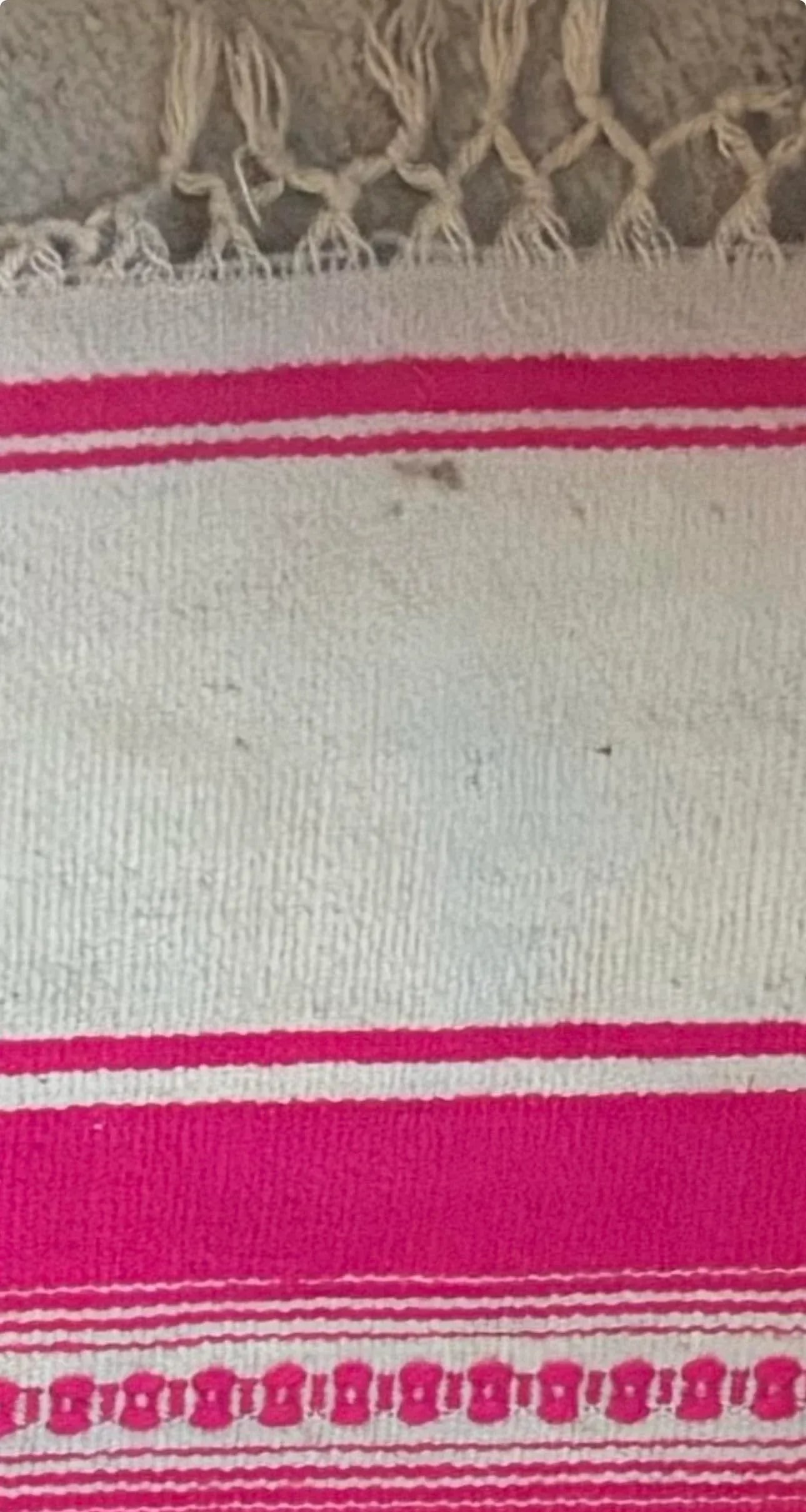 Late 19th/Early 20th Century Saltillo Serape Wearing Blanket - 8