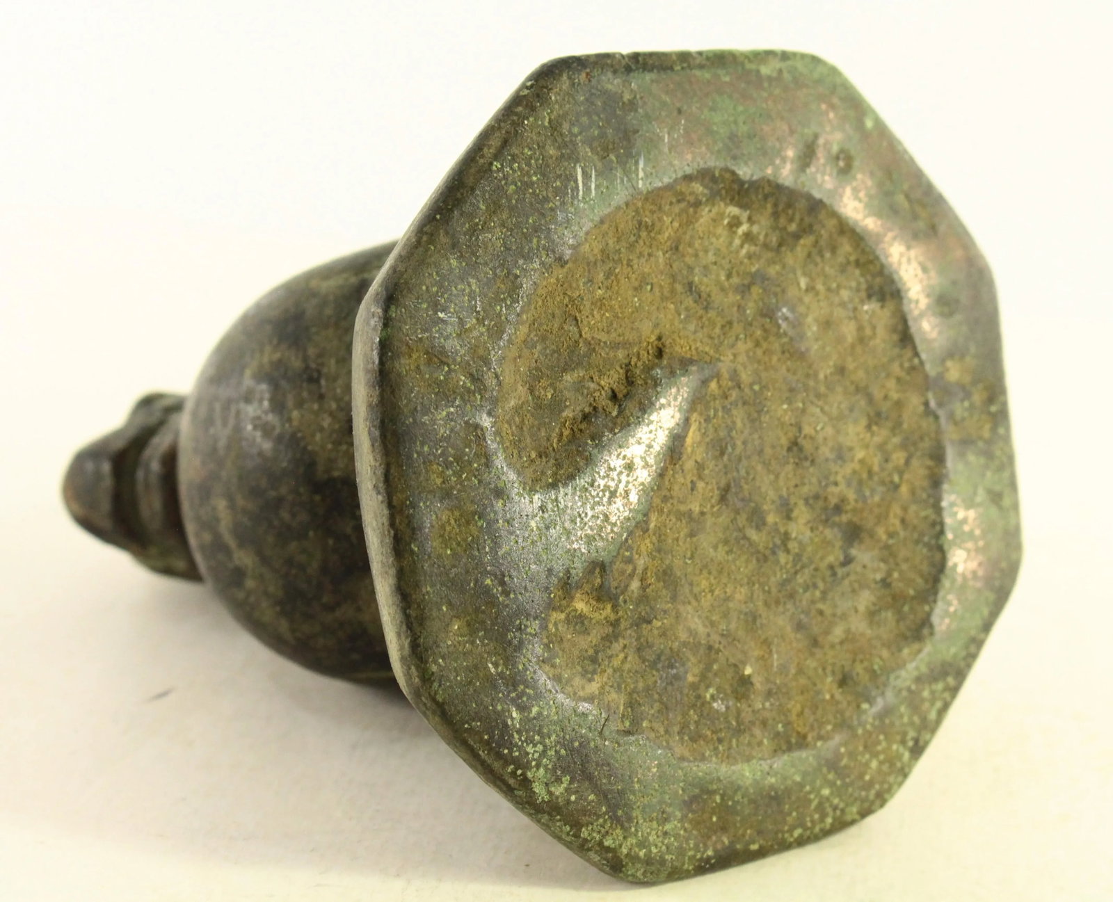 Antique Large Toe Oung Burmese Copper Alloy Opium Weight - 12