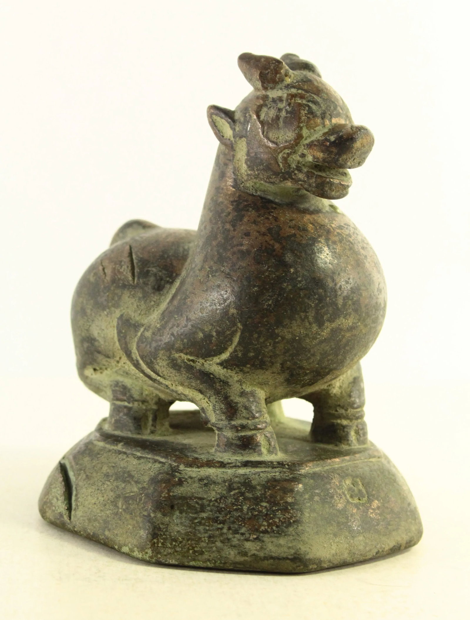 Antique Large Toe Oung Burmese Copper Alloy Opium Weight - 4