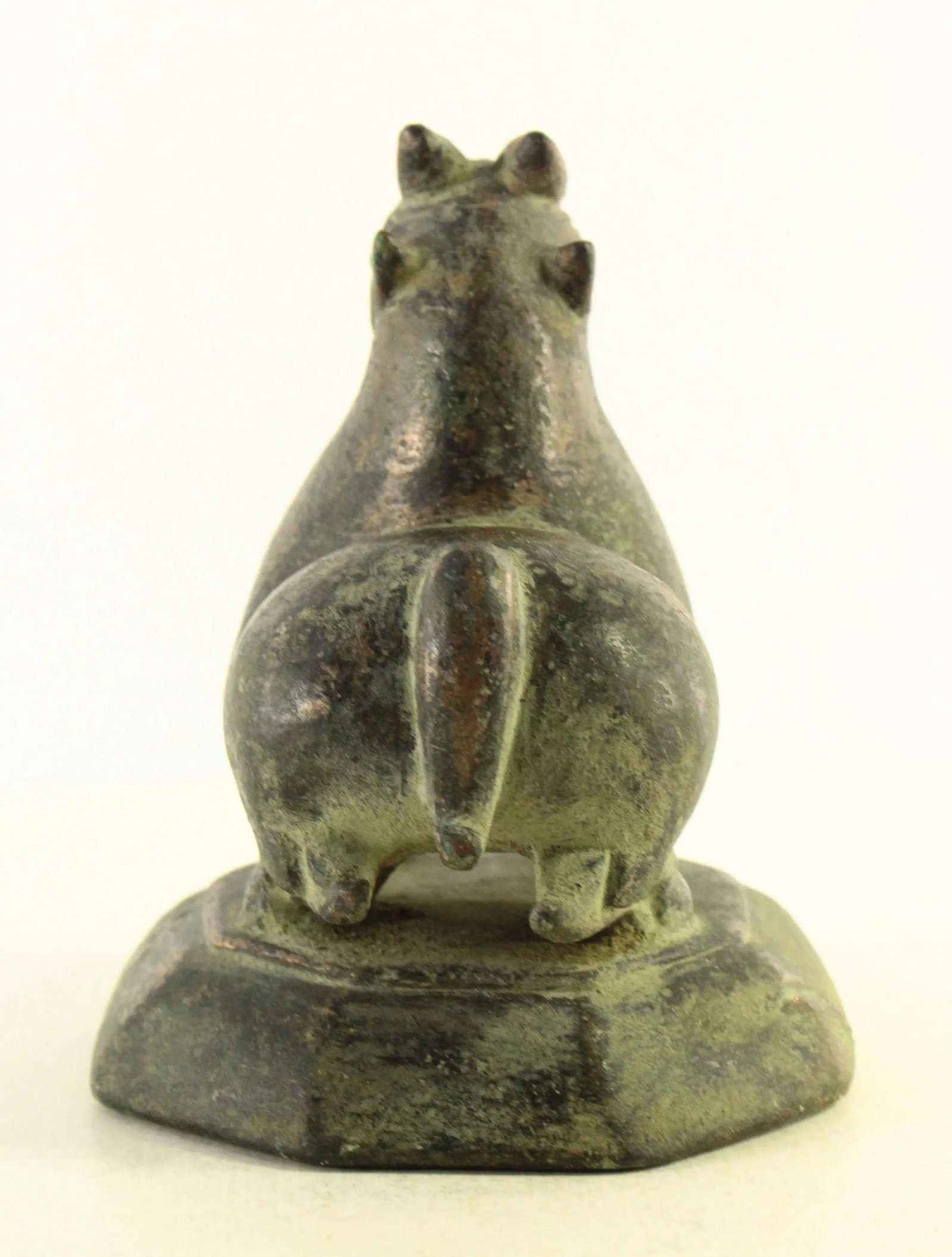 Antique Large Toe Oung Burmese Copper Alloy Opium Weight - 5