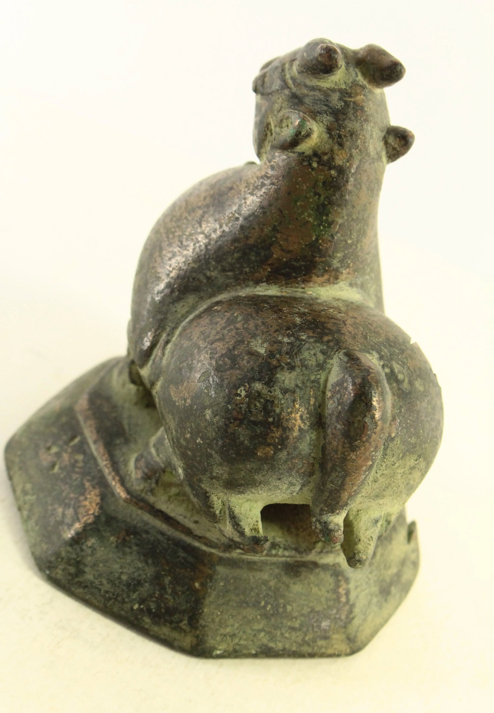 Antique Large Toe Oung Burmese Copper Alloy Opium Weight - 6