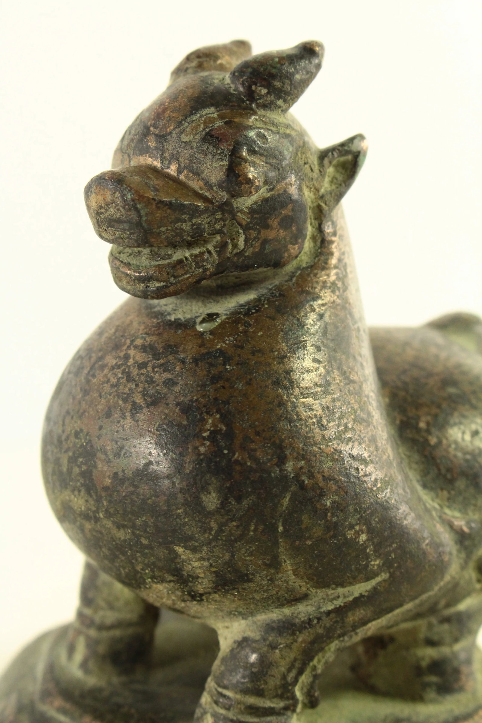 Antique Large Toe Oung Burmese Copper Alloy Opium Weight - 7
