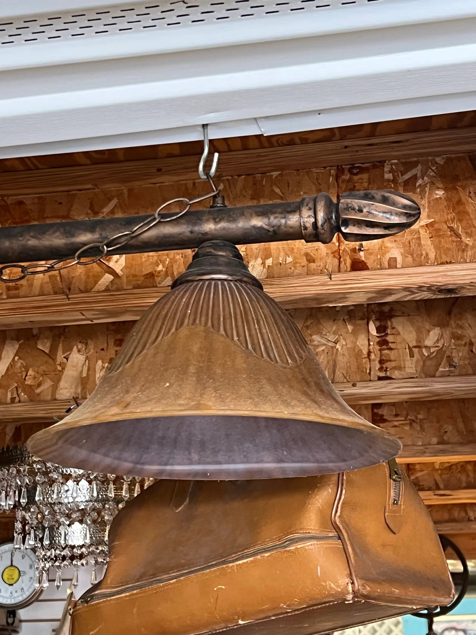 Vintage Three Light Bar Pendant Light - 2