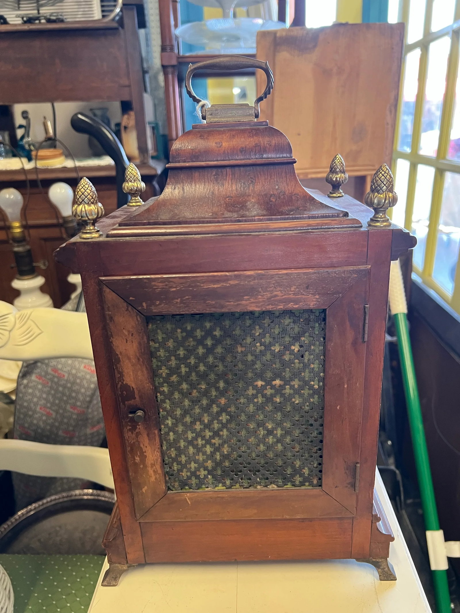 Antique Mantle Clock by Lenzkirch - 11