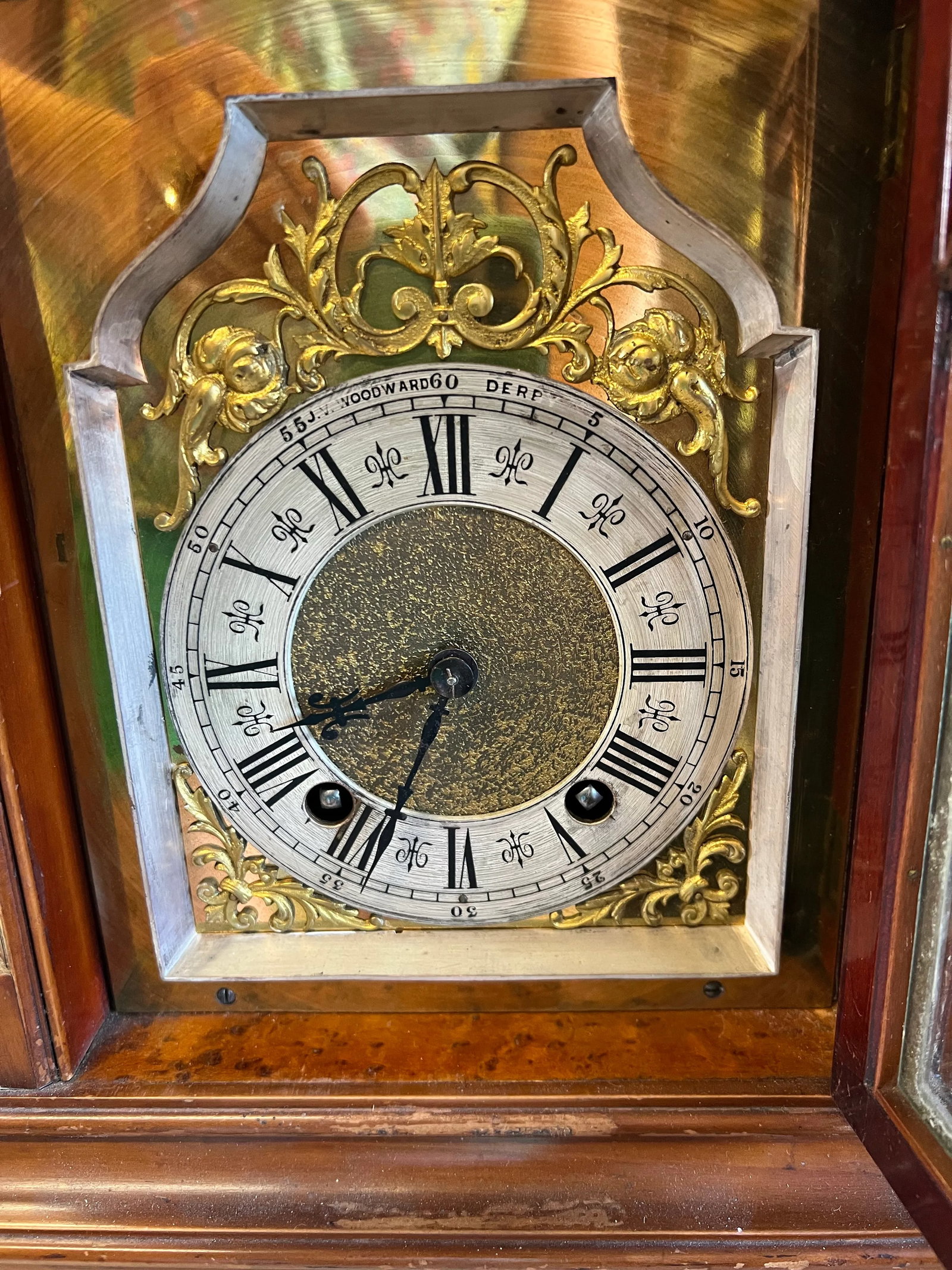 Antique Mantle Clock by Lenzkirch - 4