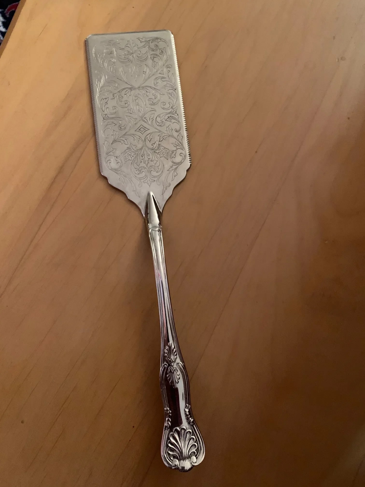 Cake Knife Silver Plate Sheffield England - 13