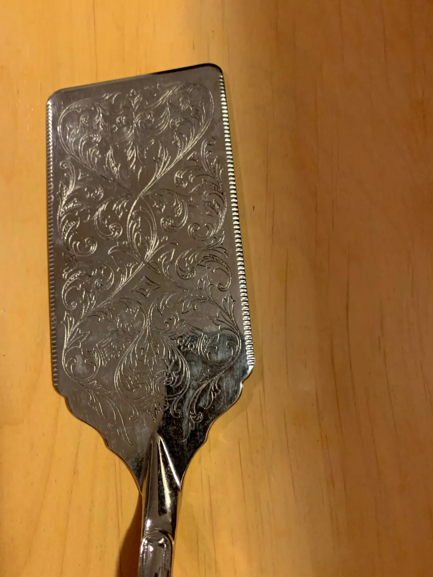 Cake Knife Silver Plate Sheffield England - 2