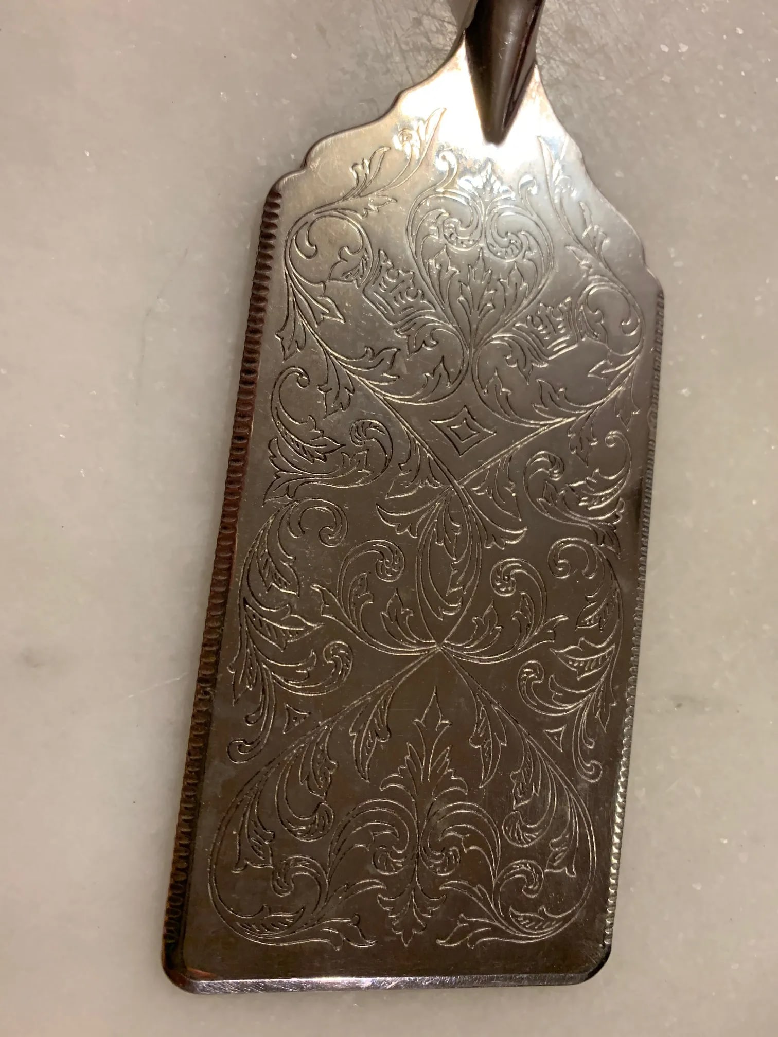 Cake Knife Silver Plate Sheffield England - 3