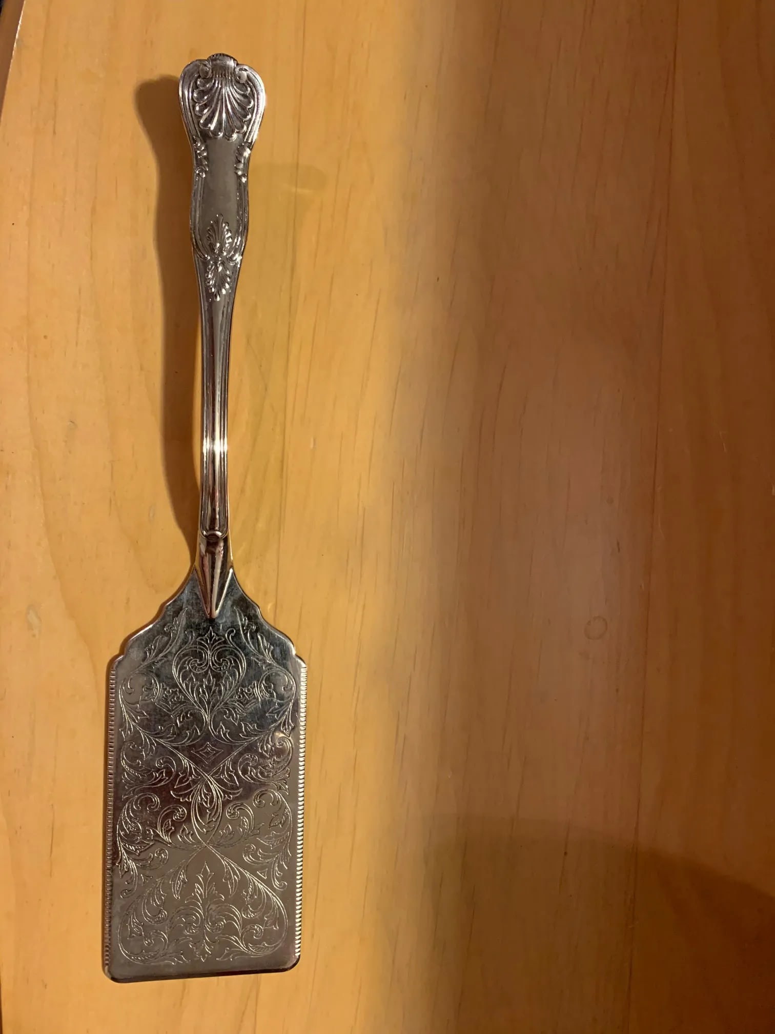 Cake Knife Silver Plate Sheffield England - 4