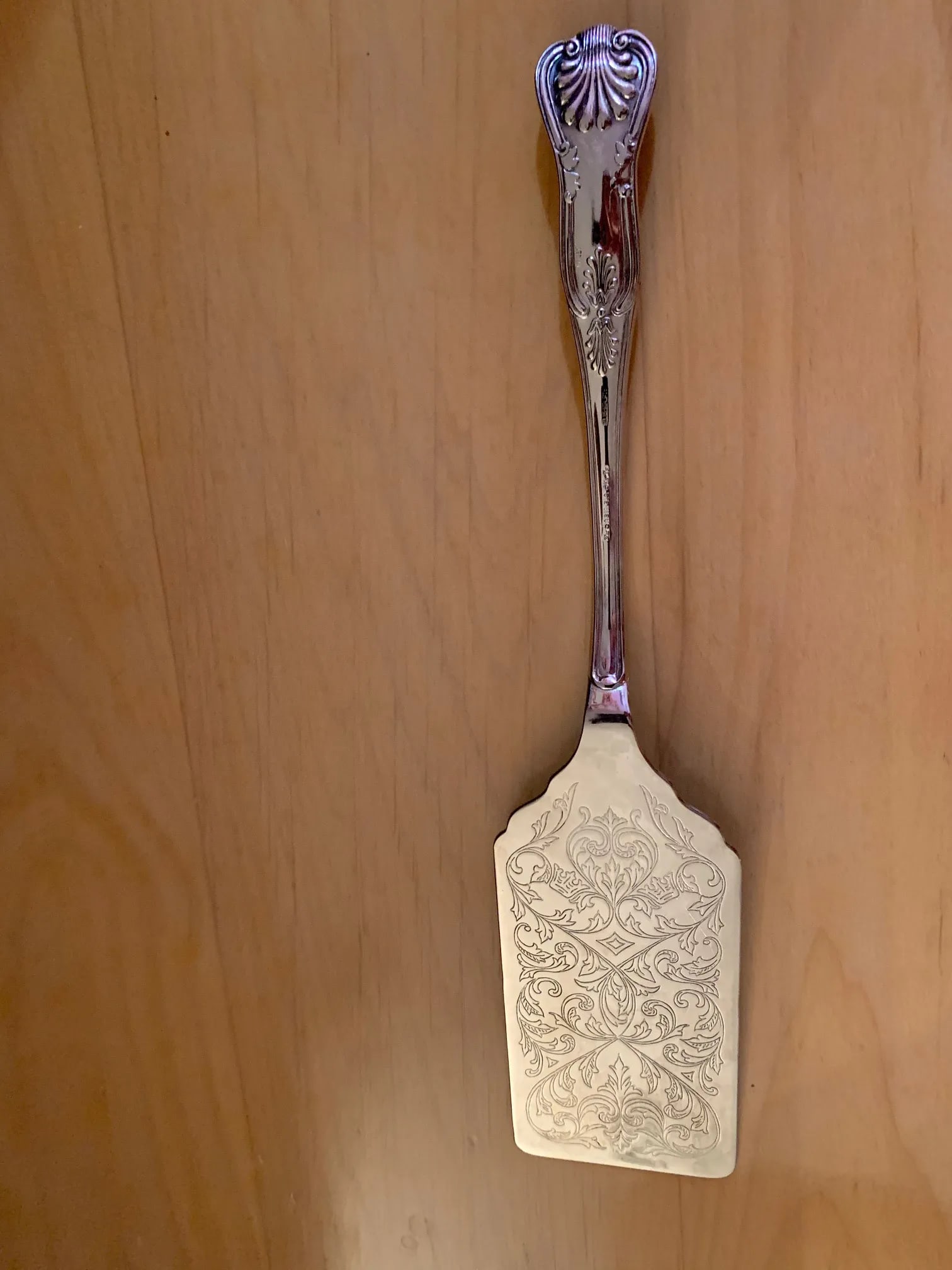 Cake Knife Silver Plate Sheffield England - 8
