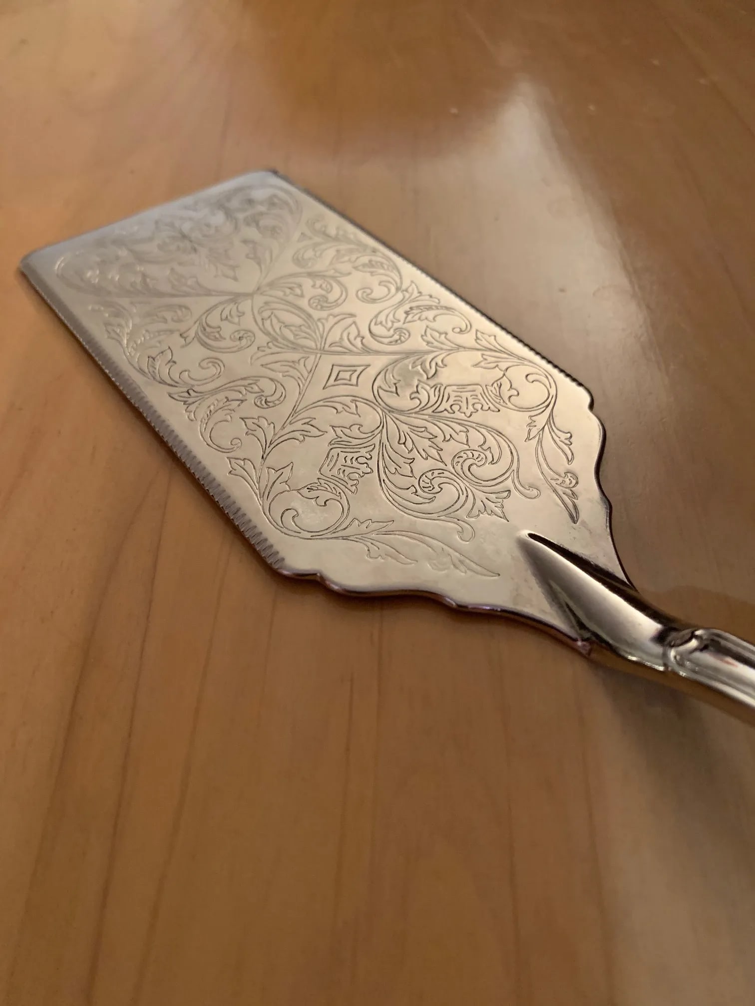 Cake Knife Silver Plate Sheffield England - 9