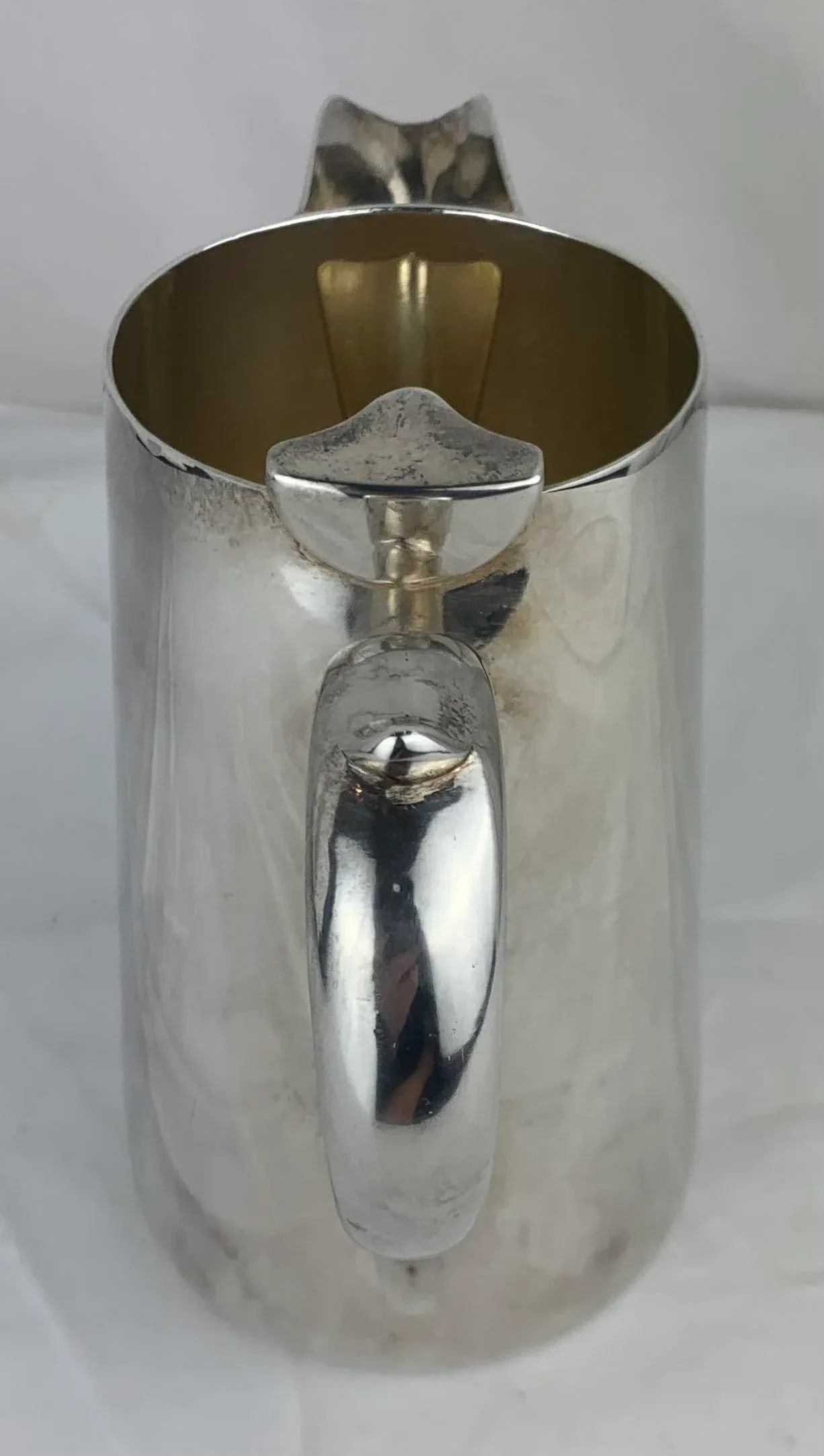 Vintage Plated Silver Pitcher - 2