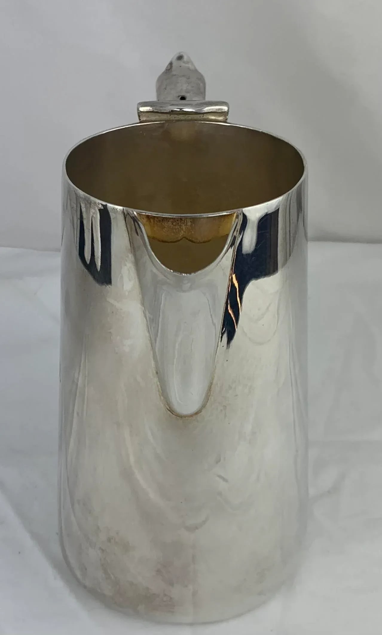 Vintage Plated Silver Pitcher - 7