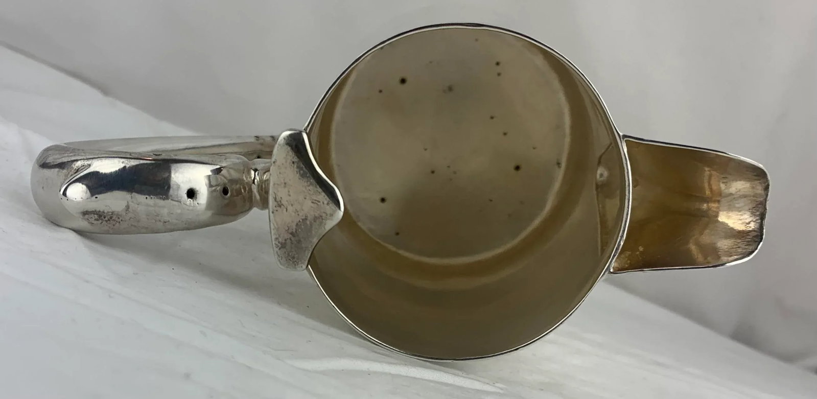 Vintage Plated Silver Pitcher - 8