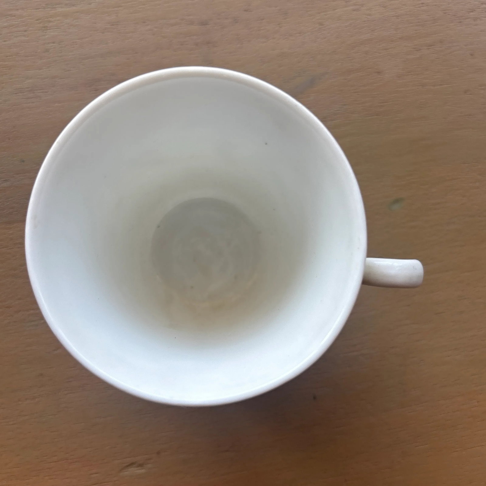 Circa 1770 Antique Bow Porcelain Tea Cup and Saucer With Hand Painted Designer Mark - 4