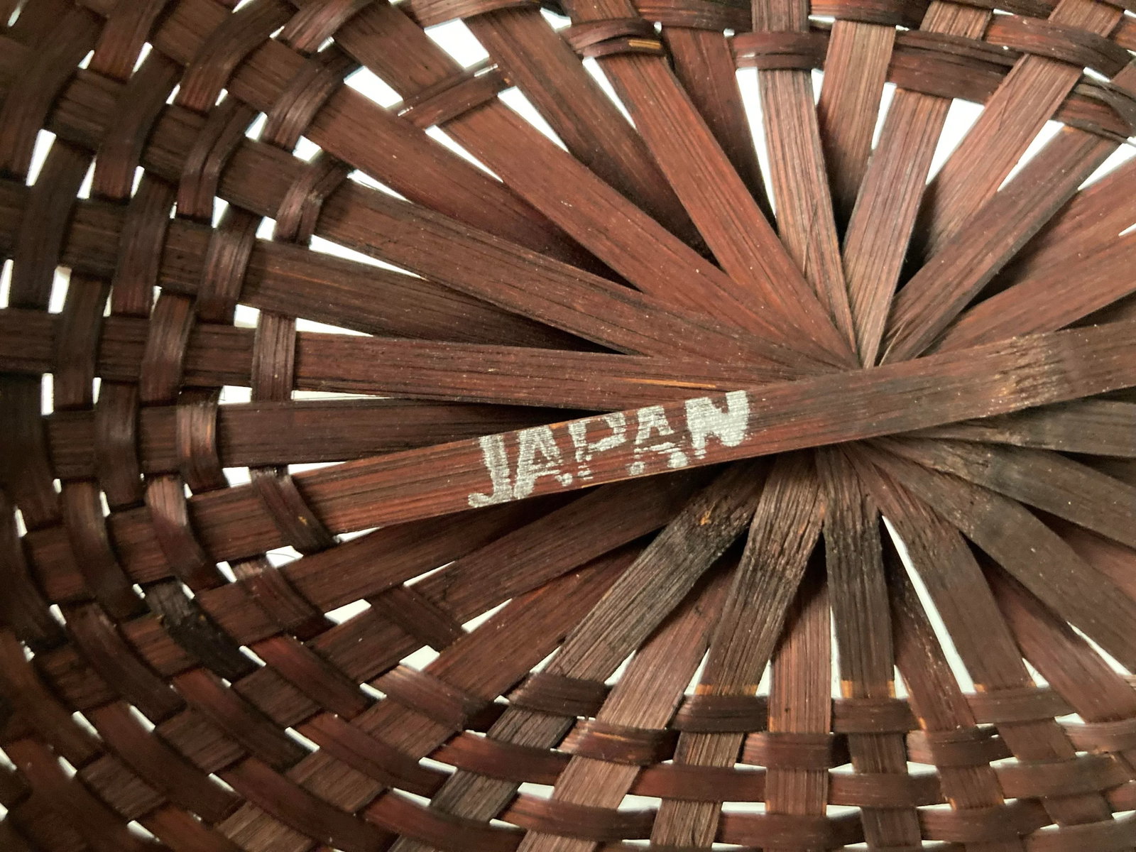 1960s Japanese Split Bamboo Flower Gathering Basket for Ikebana - 6