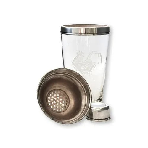 Early 20th Century Oversized James Dixon "Cockerel" Cocktail Shaker - 2