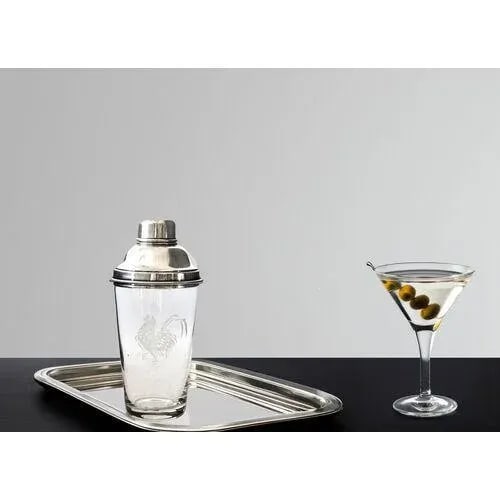 Early 20th Century Oversized James Dixon "Cockerel" Cocktail Shaker - 3