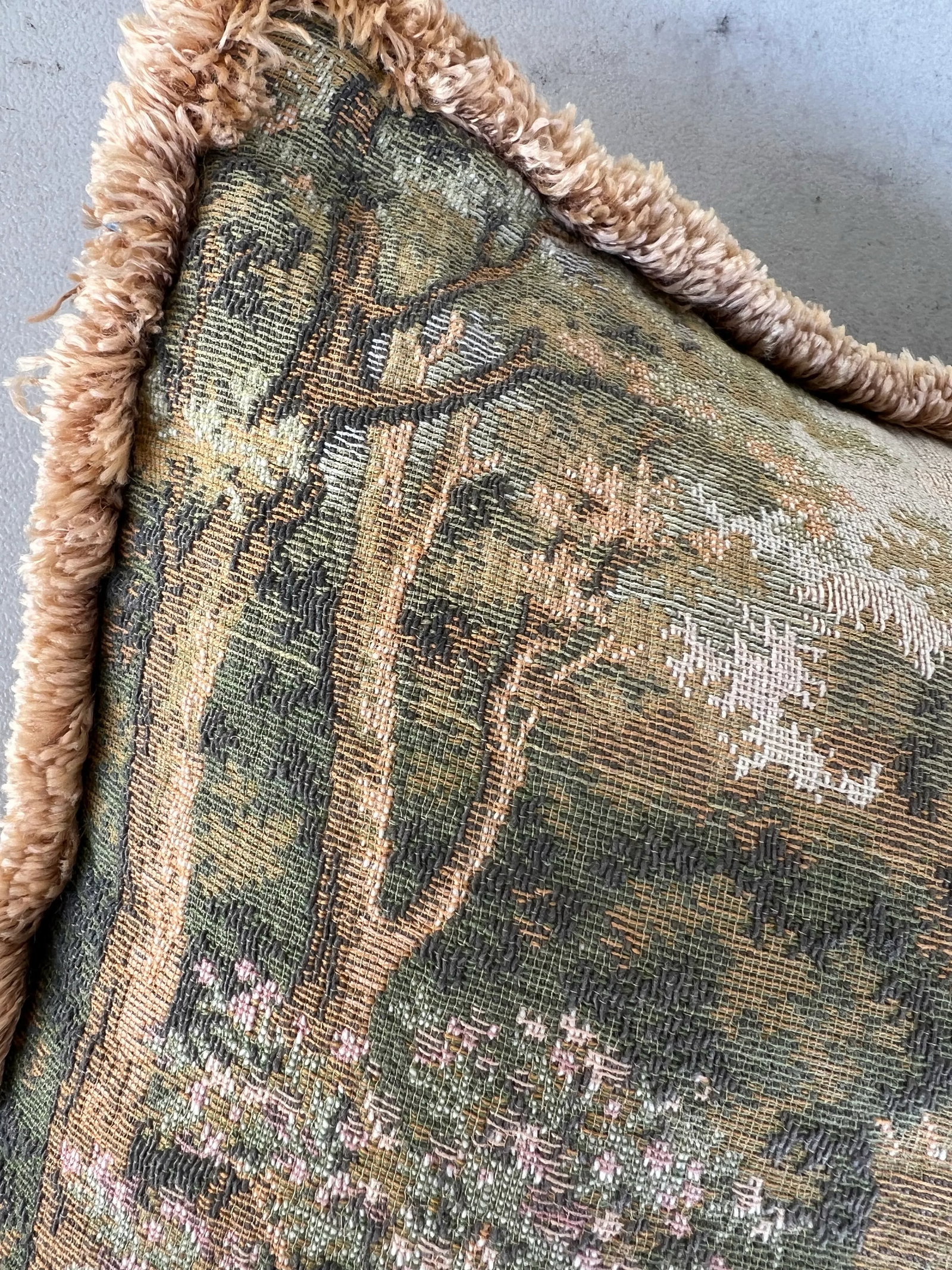 Vintage Decorative Tapestry Pillow - 2