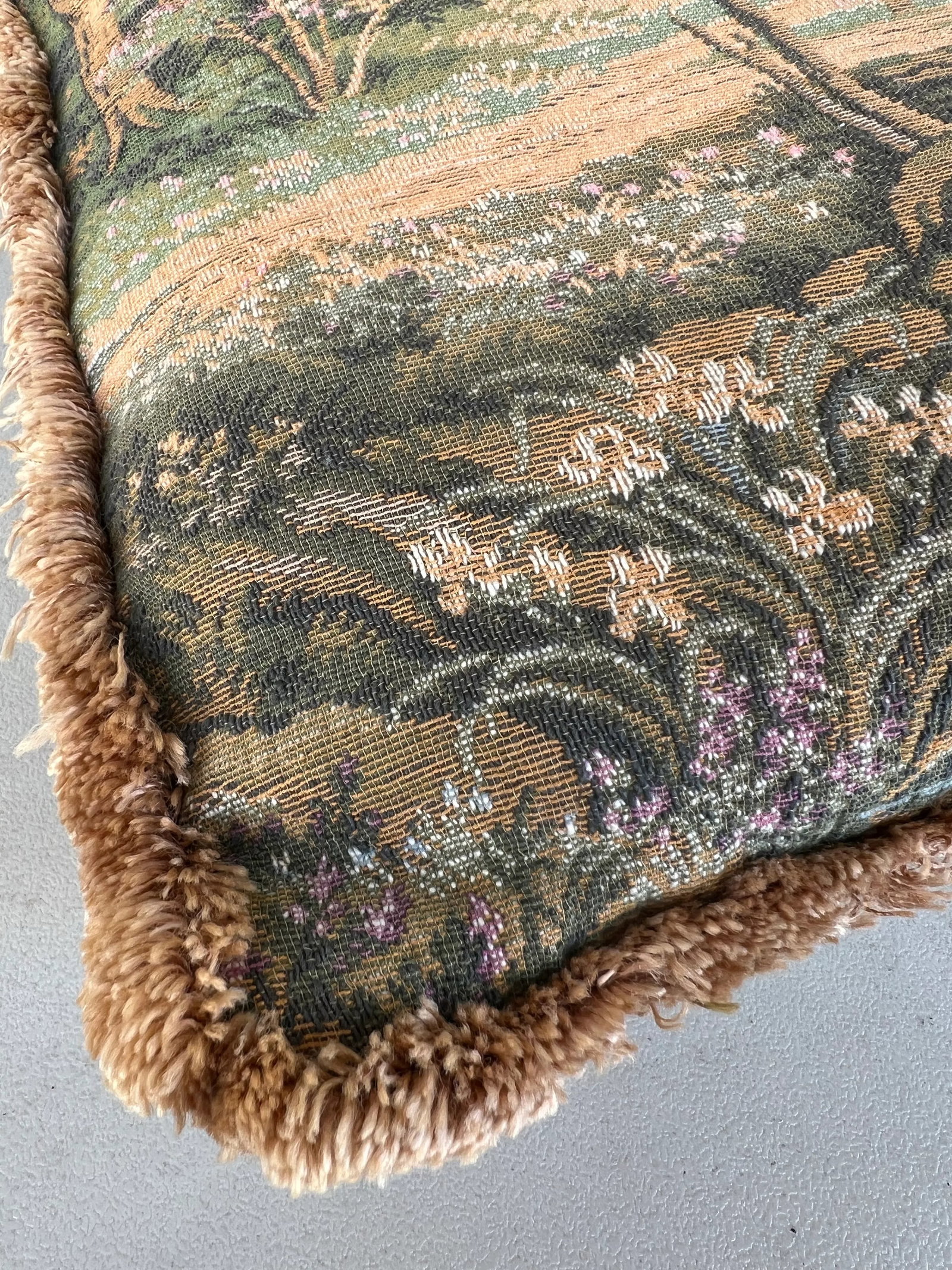 Vintage Decorative Tapestry Pillow - 5