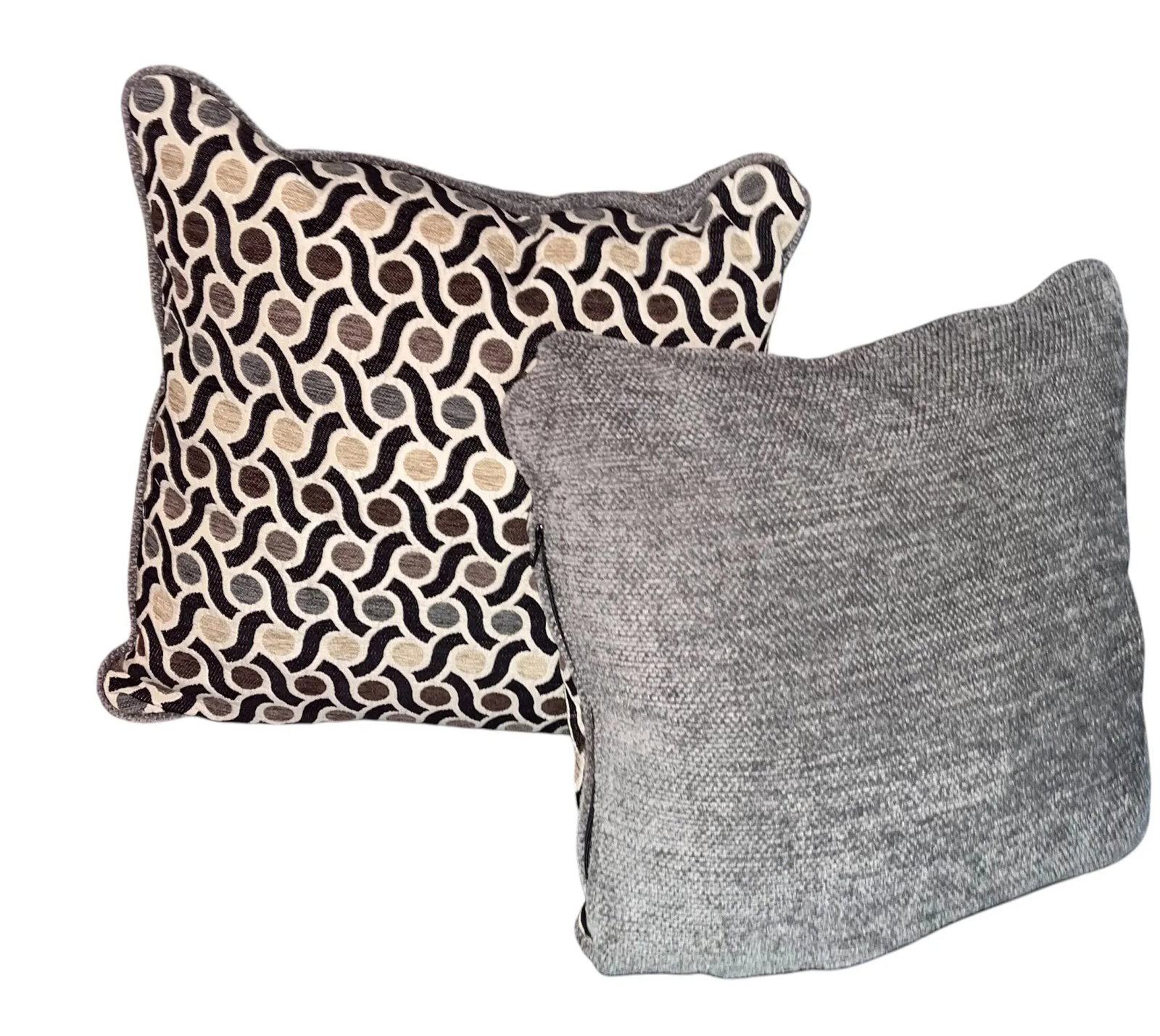 Finishing Touch Geometric Throw Pillows- a Pair - 3