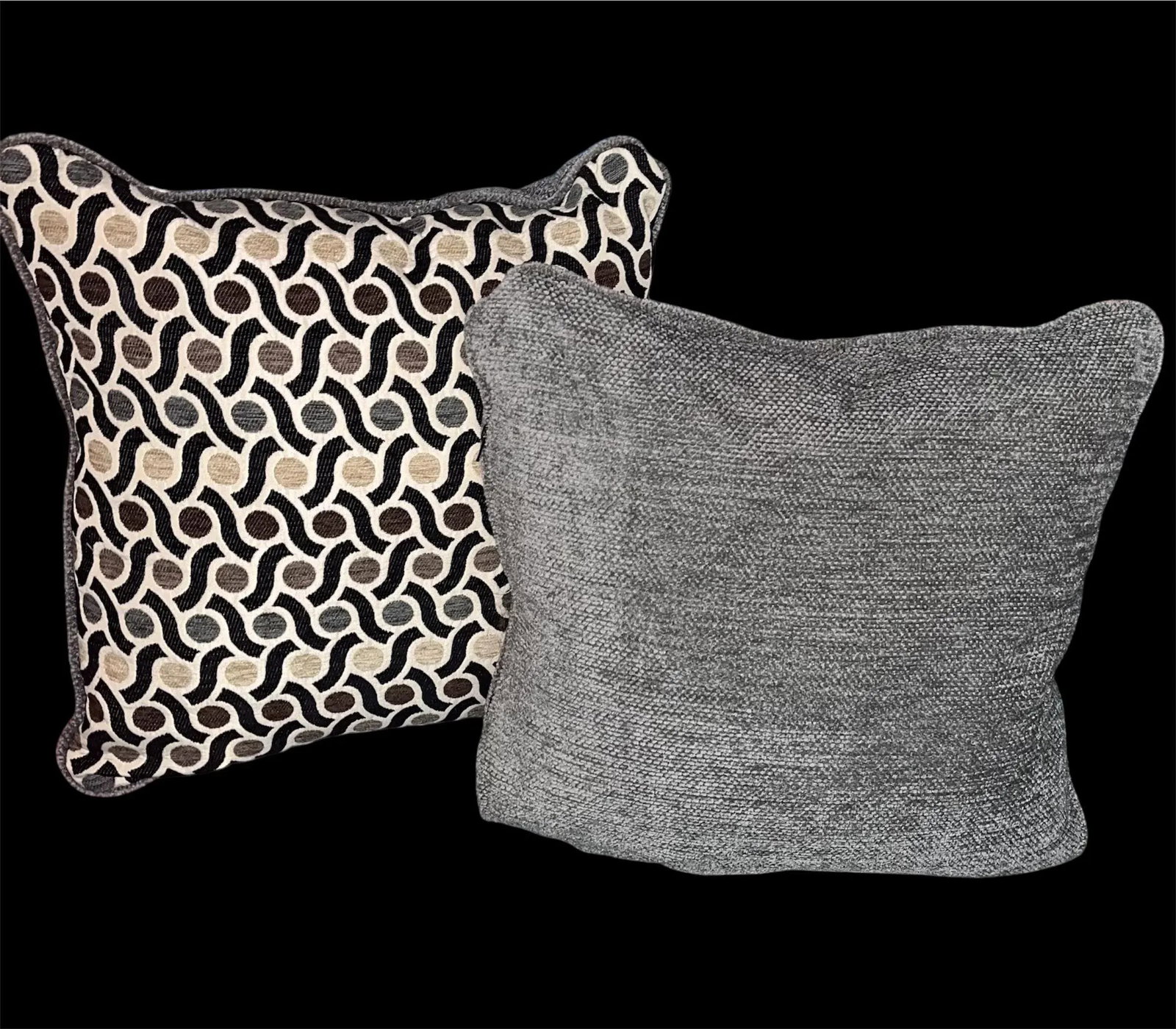 Finishing Touch Geometric Throw Pillows- a Pair - 6
