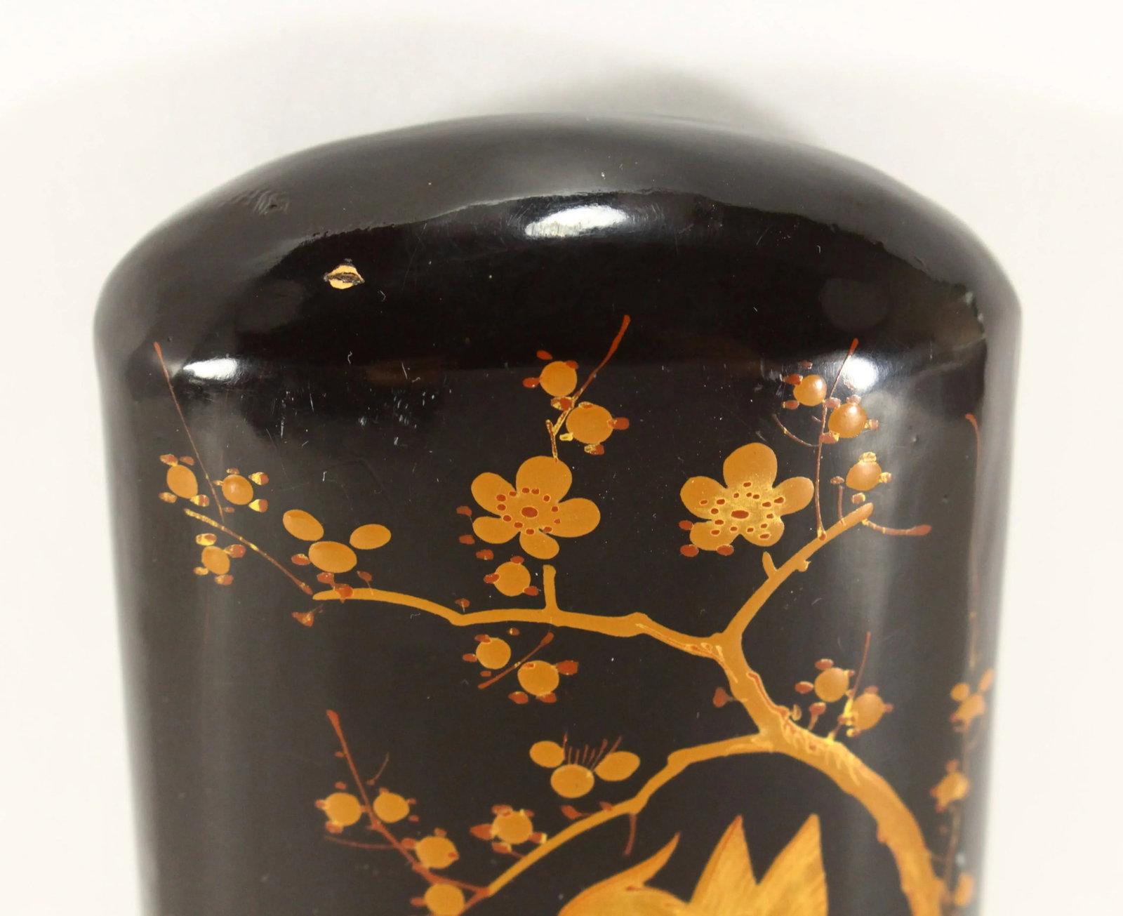 Japanese Gilt Black Lacquer Brillenetui Eyeglass Case, Meiji/Taisho Ea. 1900s - 5